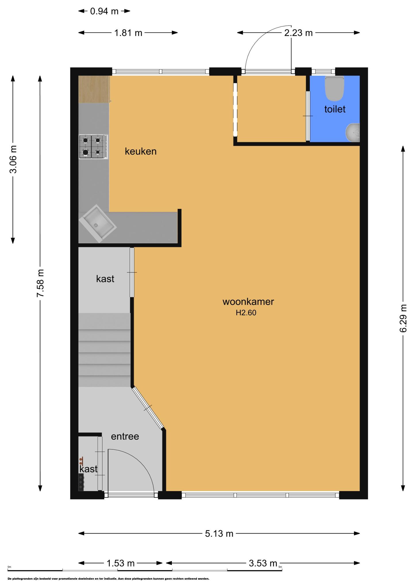 Schimmelpennincklaan 8 (plattegrond 1)