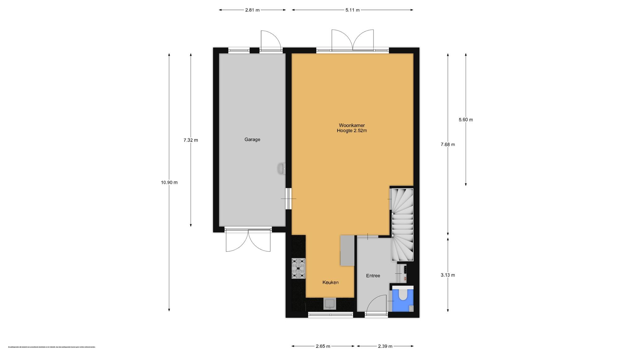 De Stomphorst 36 (plattegrond 1)