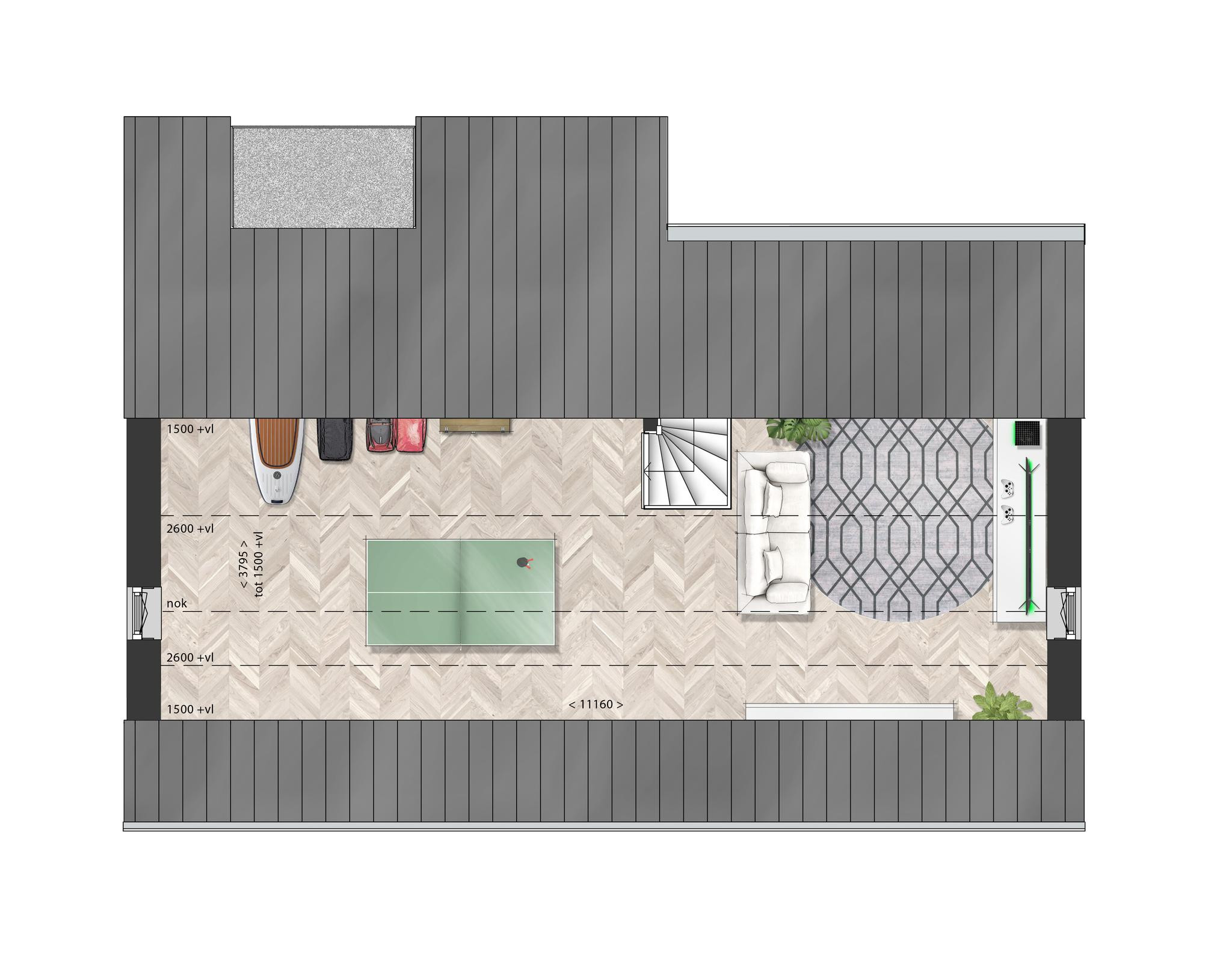 Schooneng &#8211; fase 2 (woonhuis D01) (plattegrond 3)