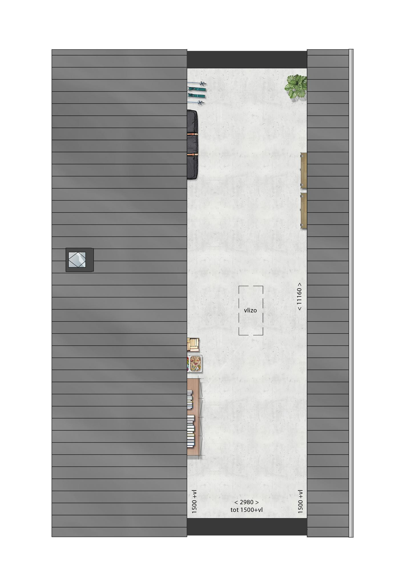 Schooneng &#8211; fase 2 (woonhuis E07) (plattegrond 3)