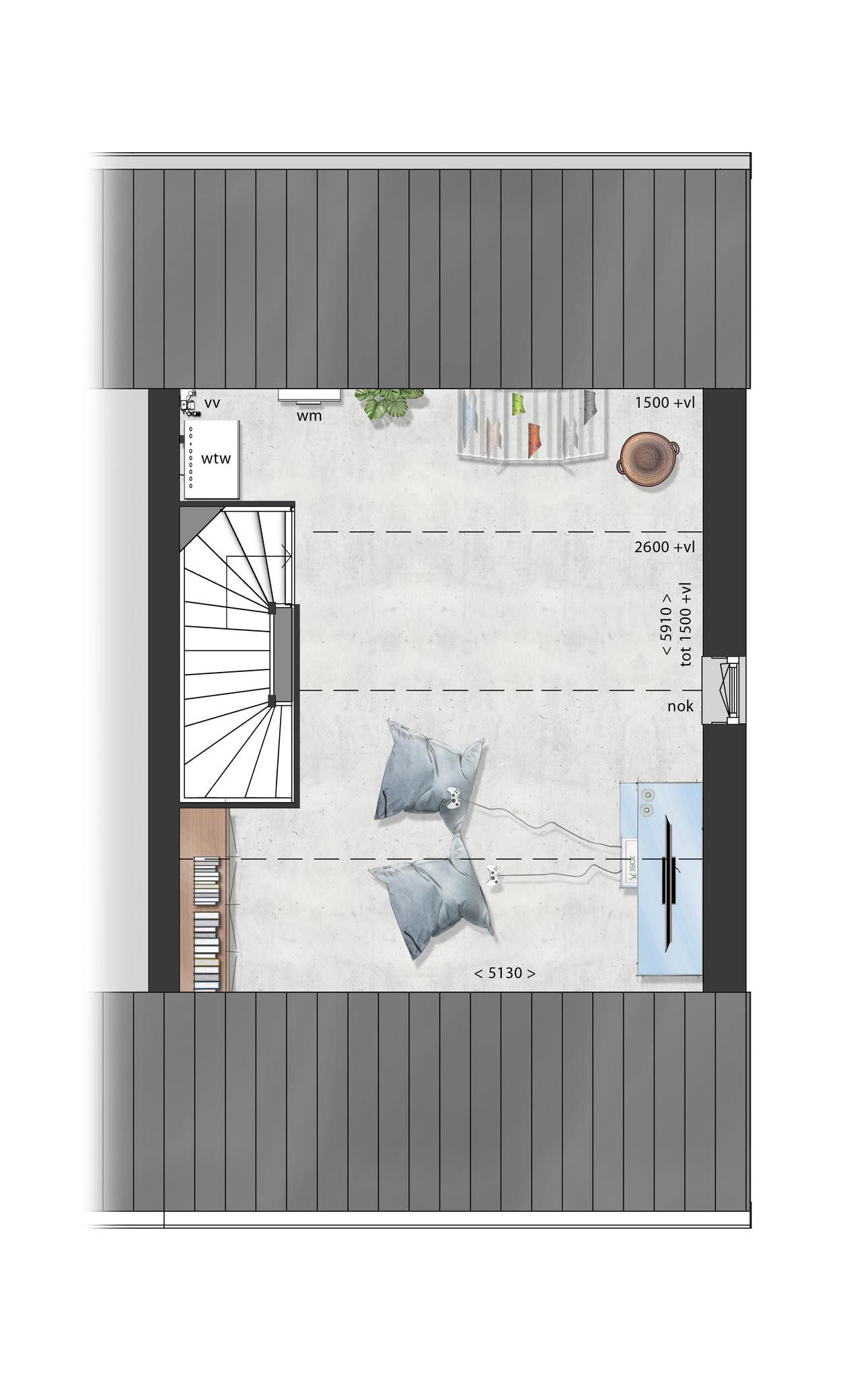 Schooneng &#8211; fase 2 (woonhuis D12) (plattegrond 3)