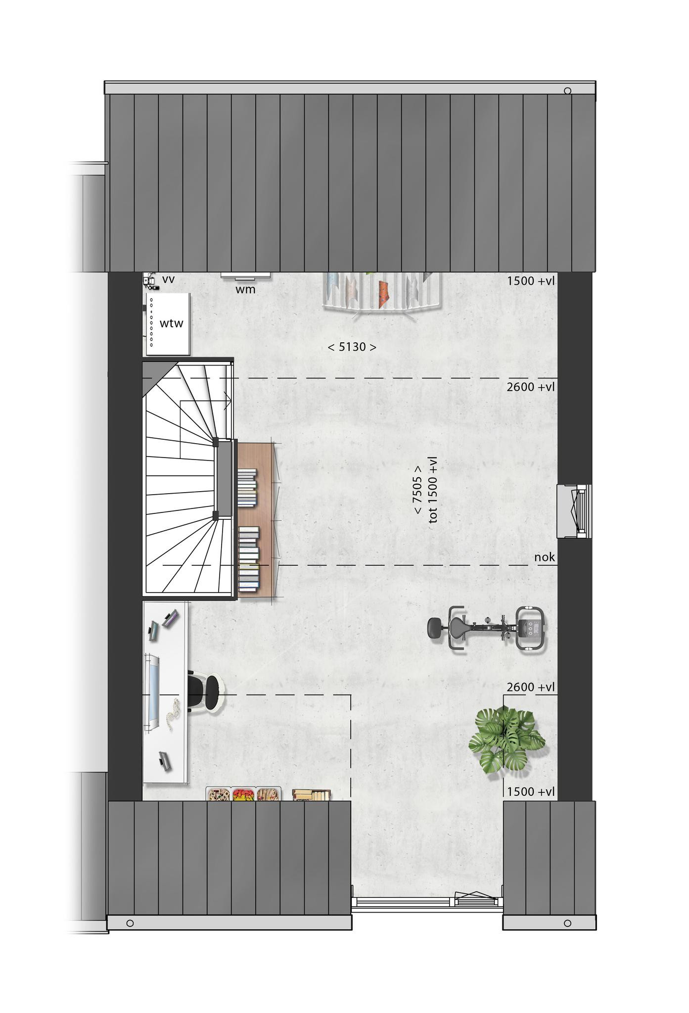 Schooneng &#8211; fase 2 (woonhuis D24) (plattegrond 3)