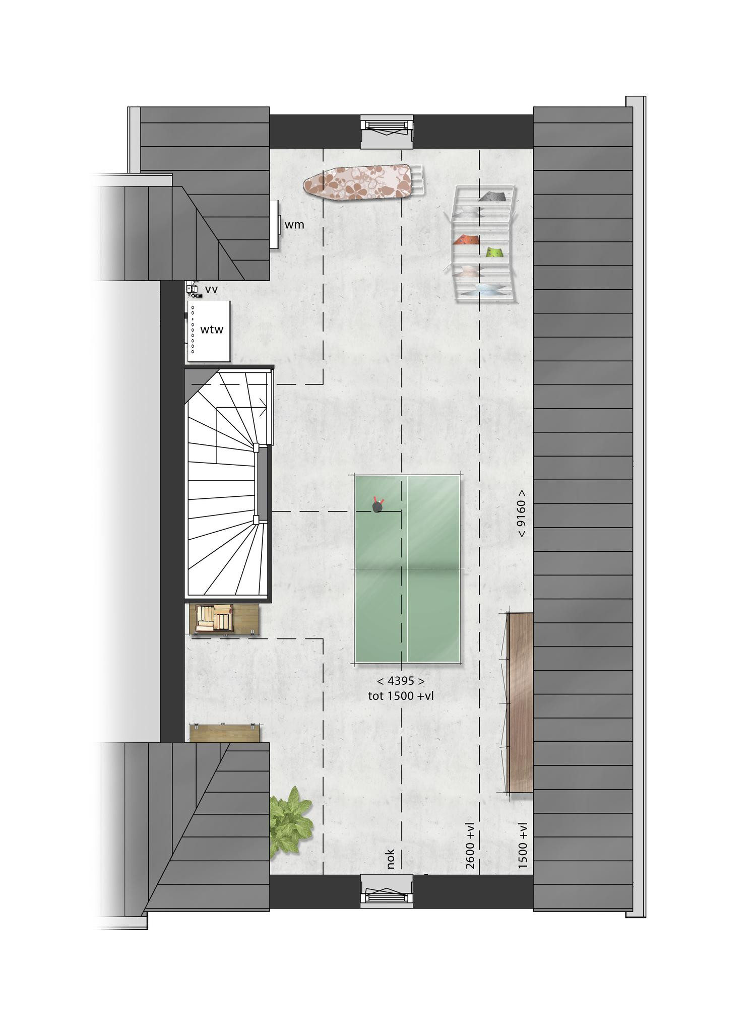 Schooneng &#8211; fase 2 (woonhuis E10) (plattegrond 3)