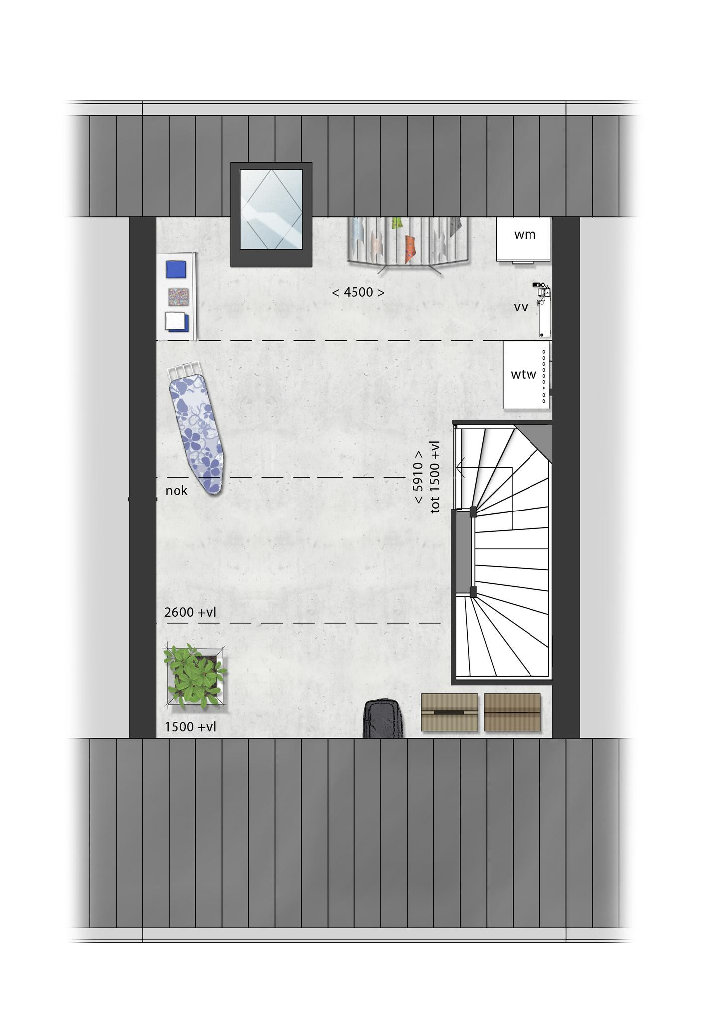 Schooneng &#8211; fase 2 (woonhuis D17) (plattegrond 3)