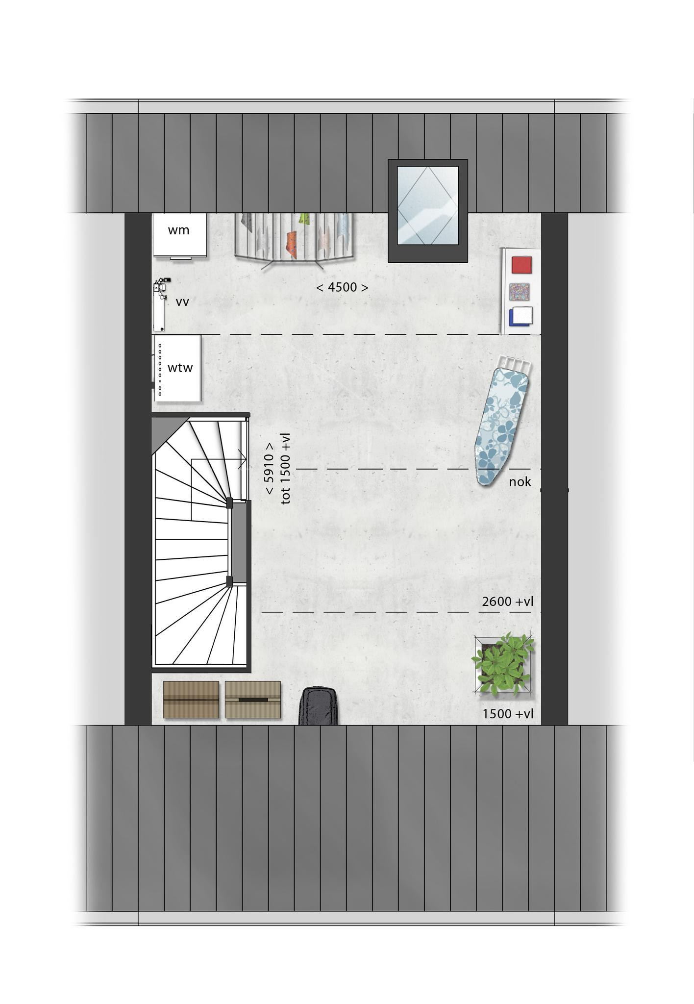 Schooneng &#8211; fase 2 (woonhuis D18) (plattegrond 3)