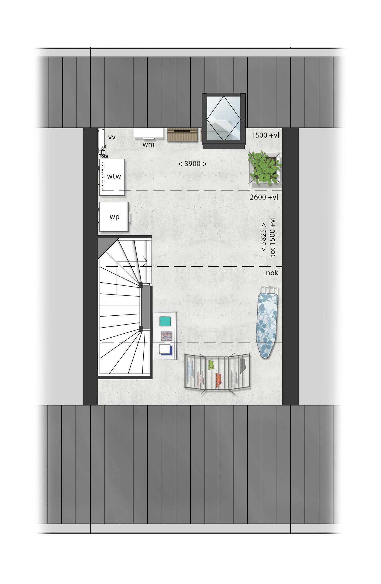 Schooneng &#8211; fase 2 (woonhuis E12) (plattegrond 3)