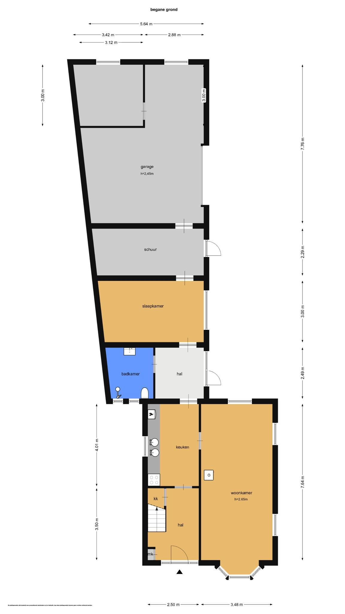 Kallenbroekerweg 25 (plattegrond 1)