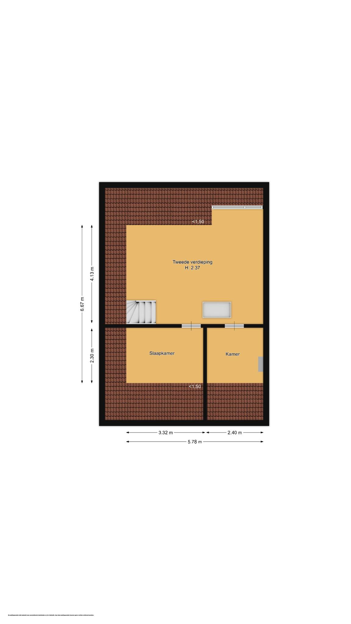 Paltrokstraat 25 &#8211; A (plattegrond 3)