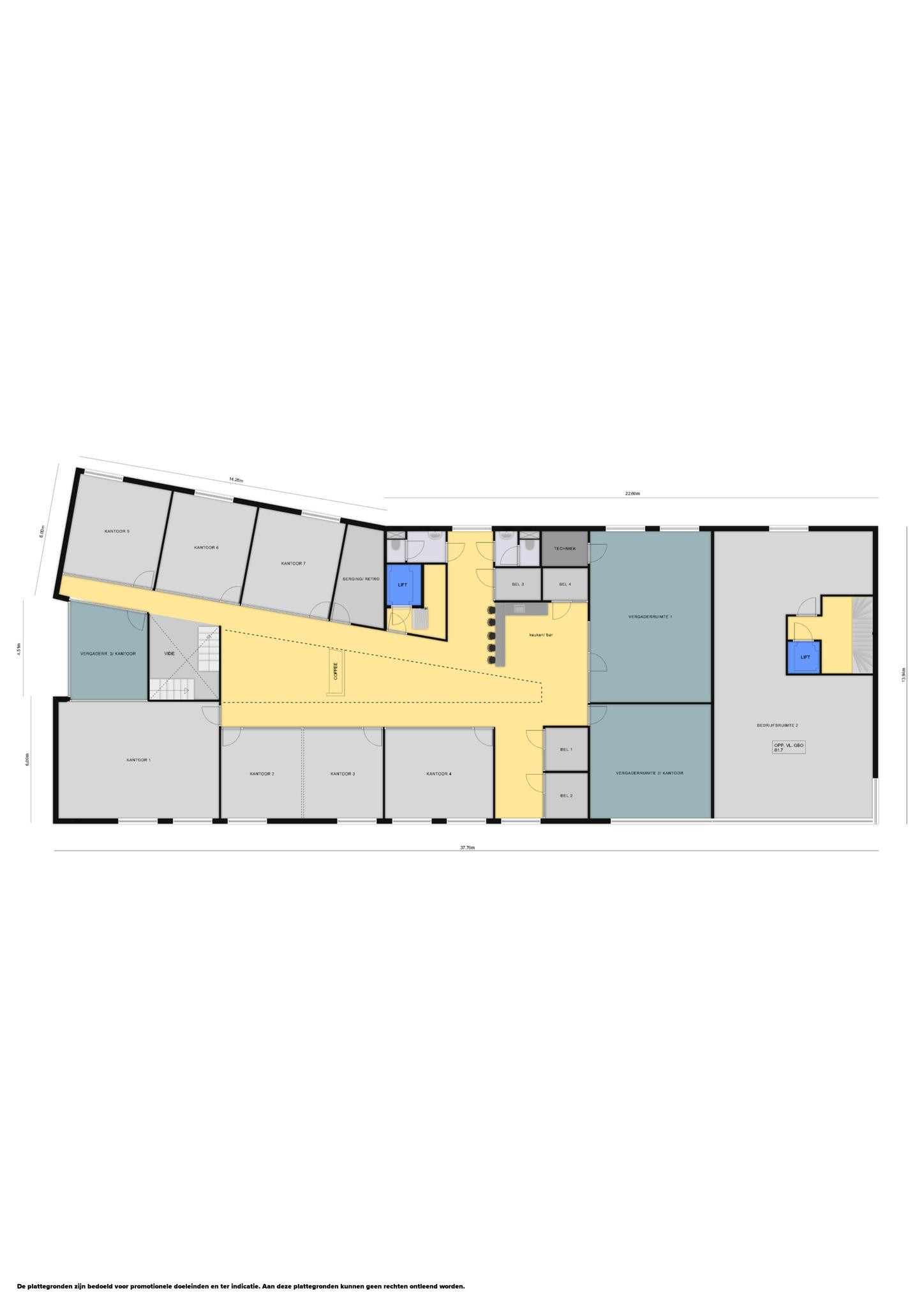 Stationsweg 183 &#8211; B (plattegrond 1)