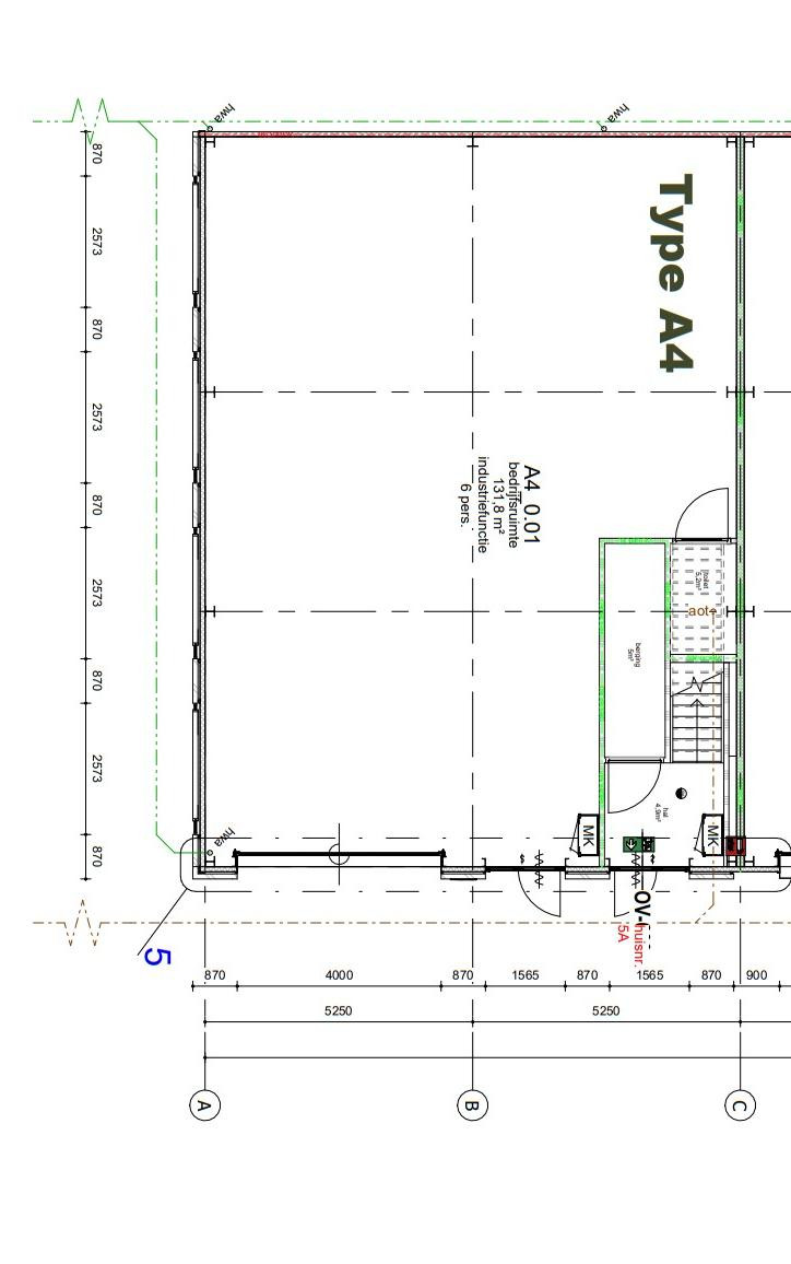 Edisonstraat 5 (plattegrond 1)