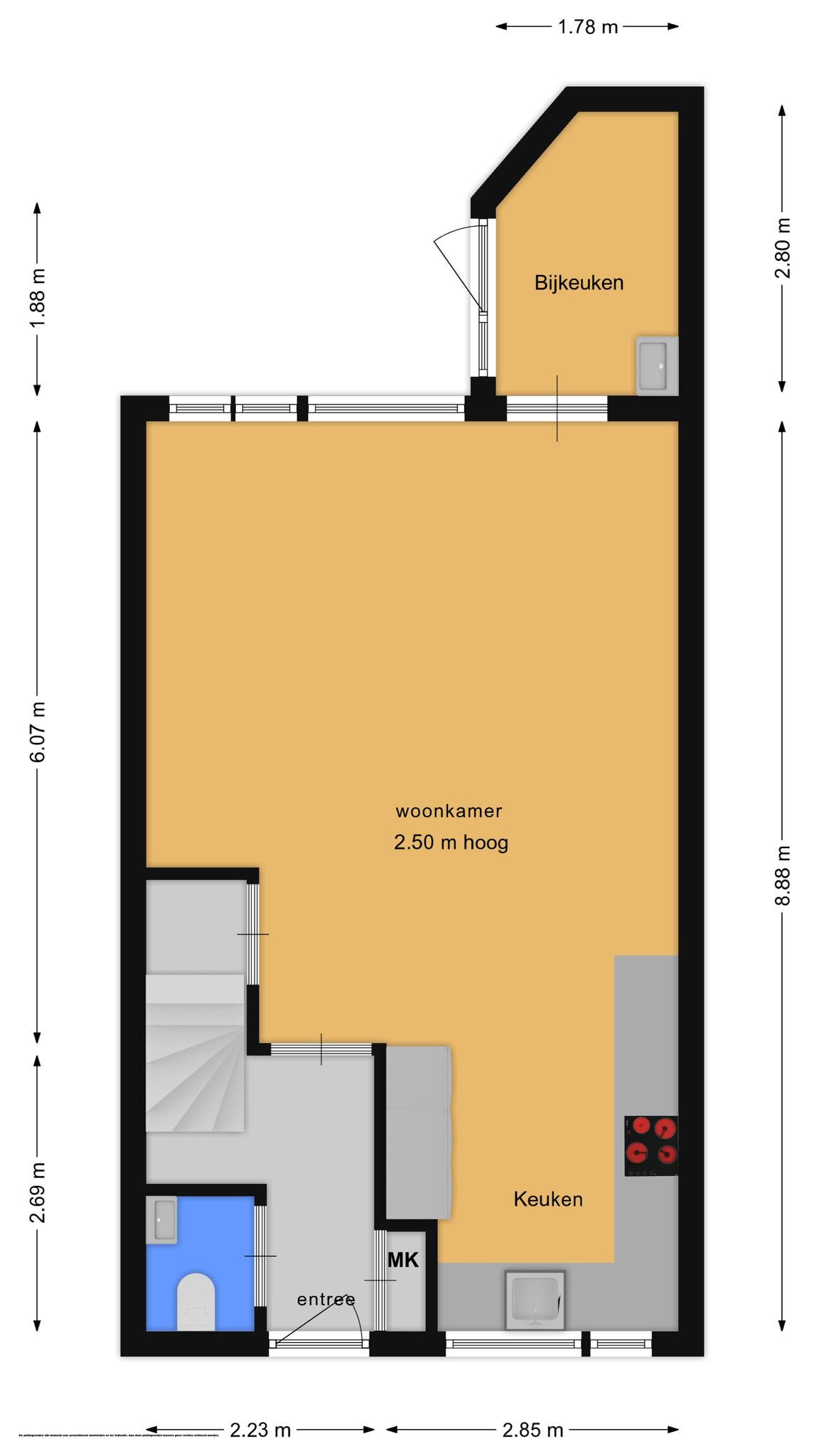 Van Wijnbergenlaan 91 (plattegrond 1)