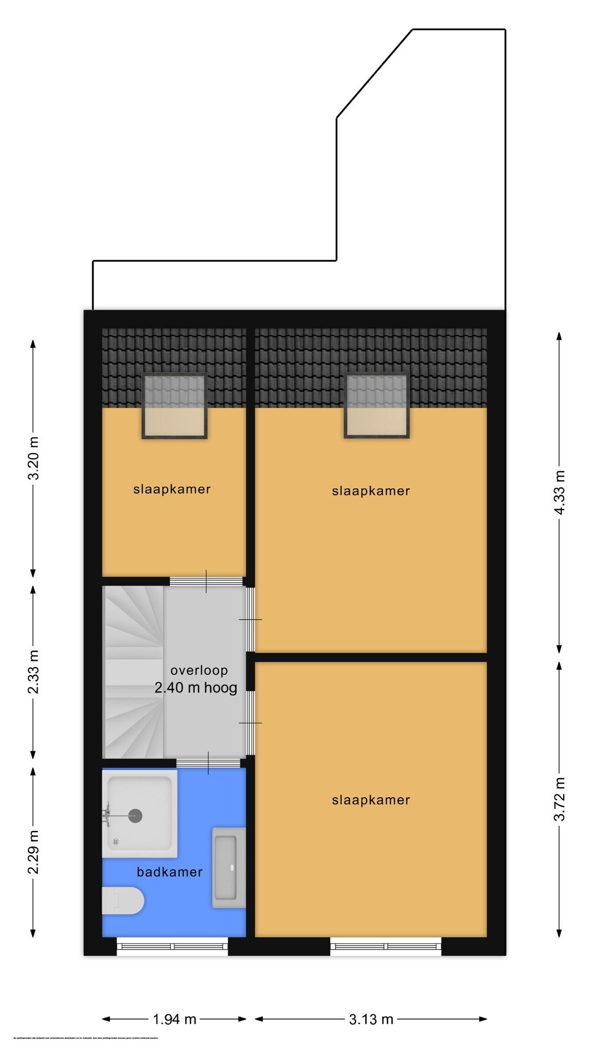 Van Wijnbergenlaan 91 (plattegrond 2)