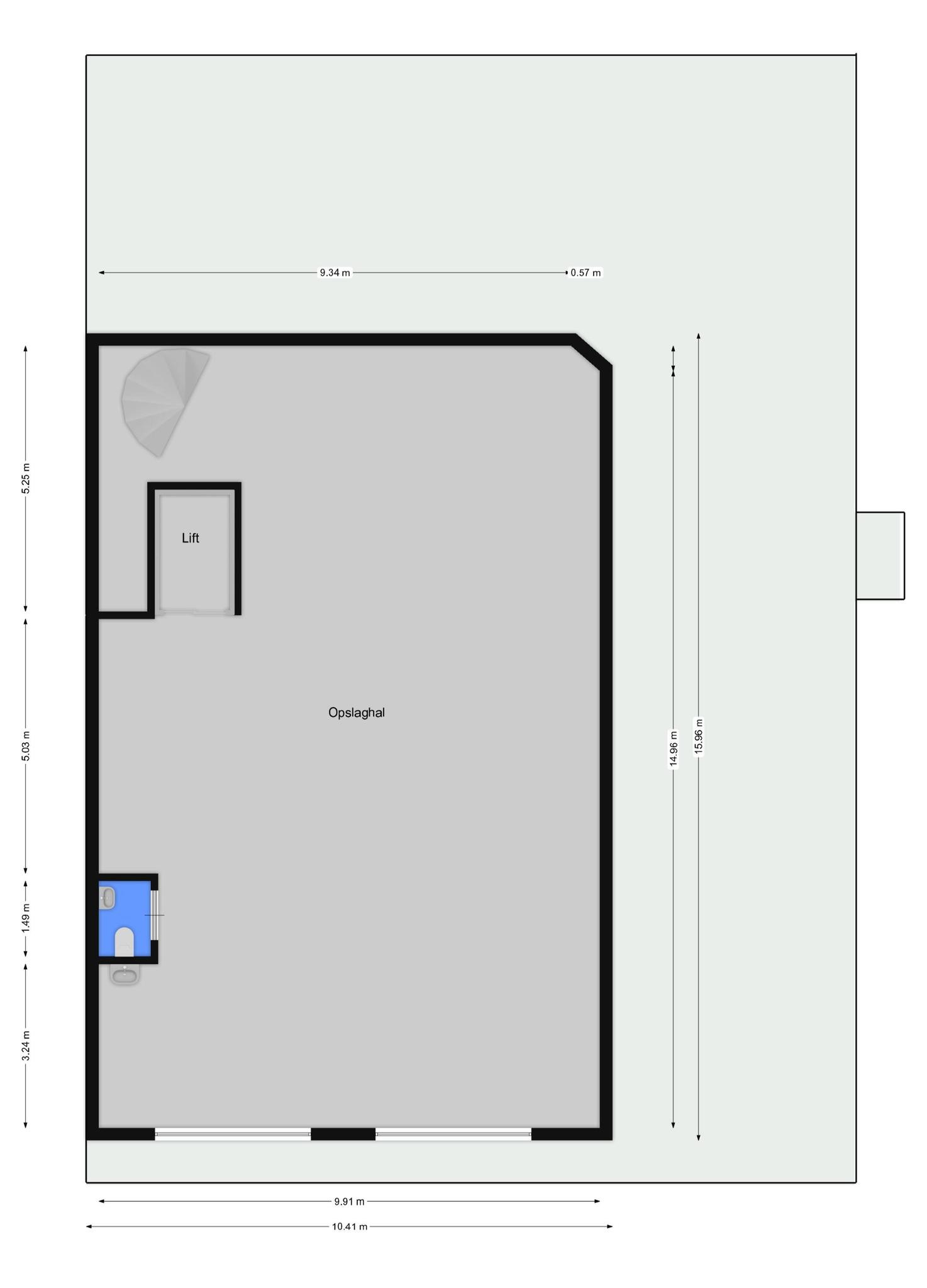 Nijverheidsweg 5 (plattegrond 1)