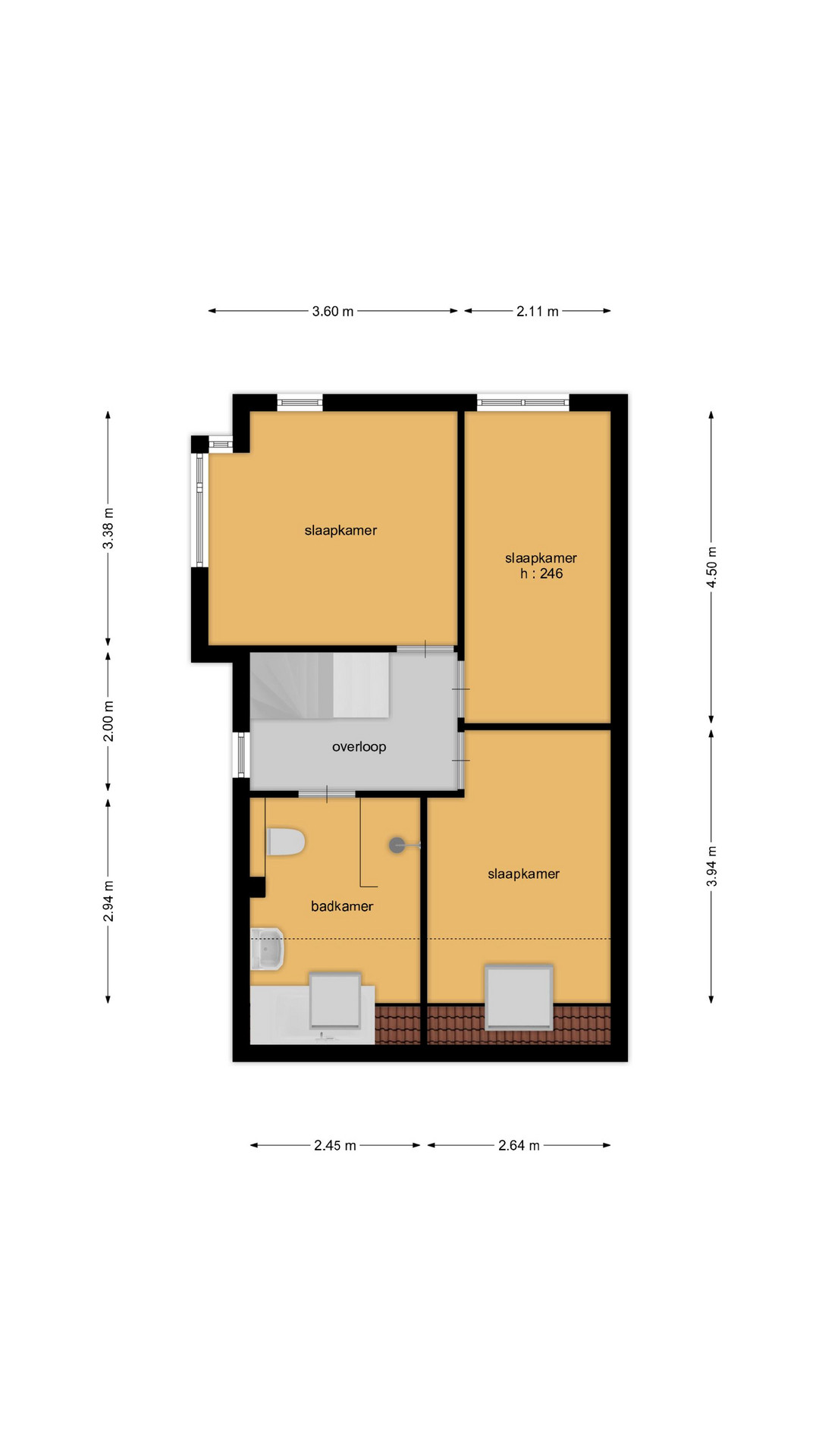 Tabaksland 57 (plattegrond 1)