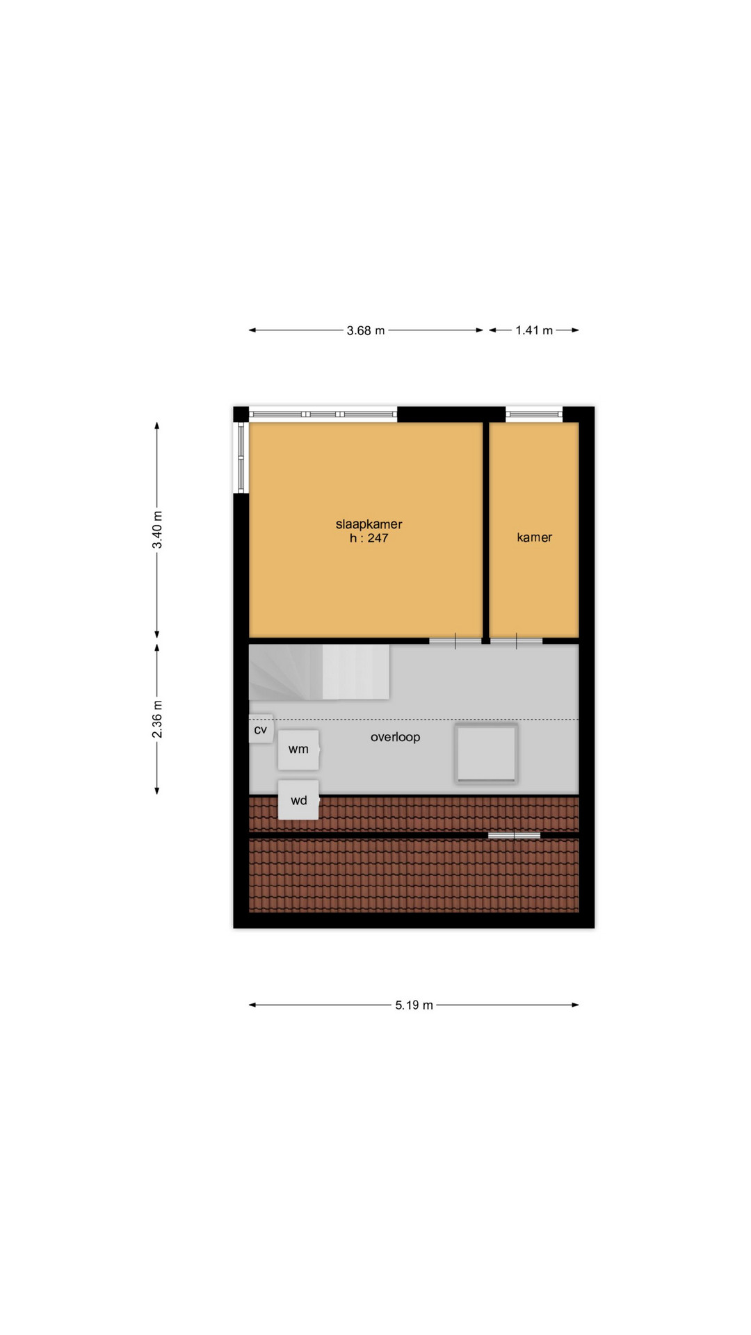 Tabaksland 57 (plattegrond 2)