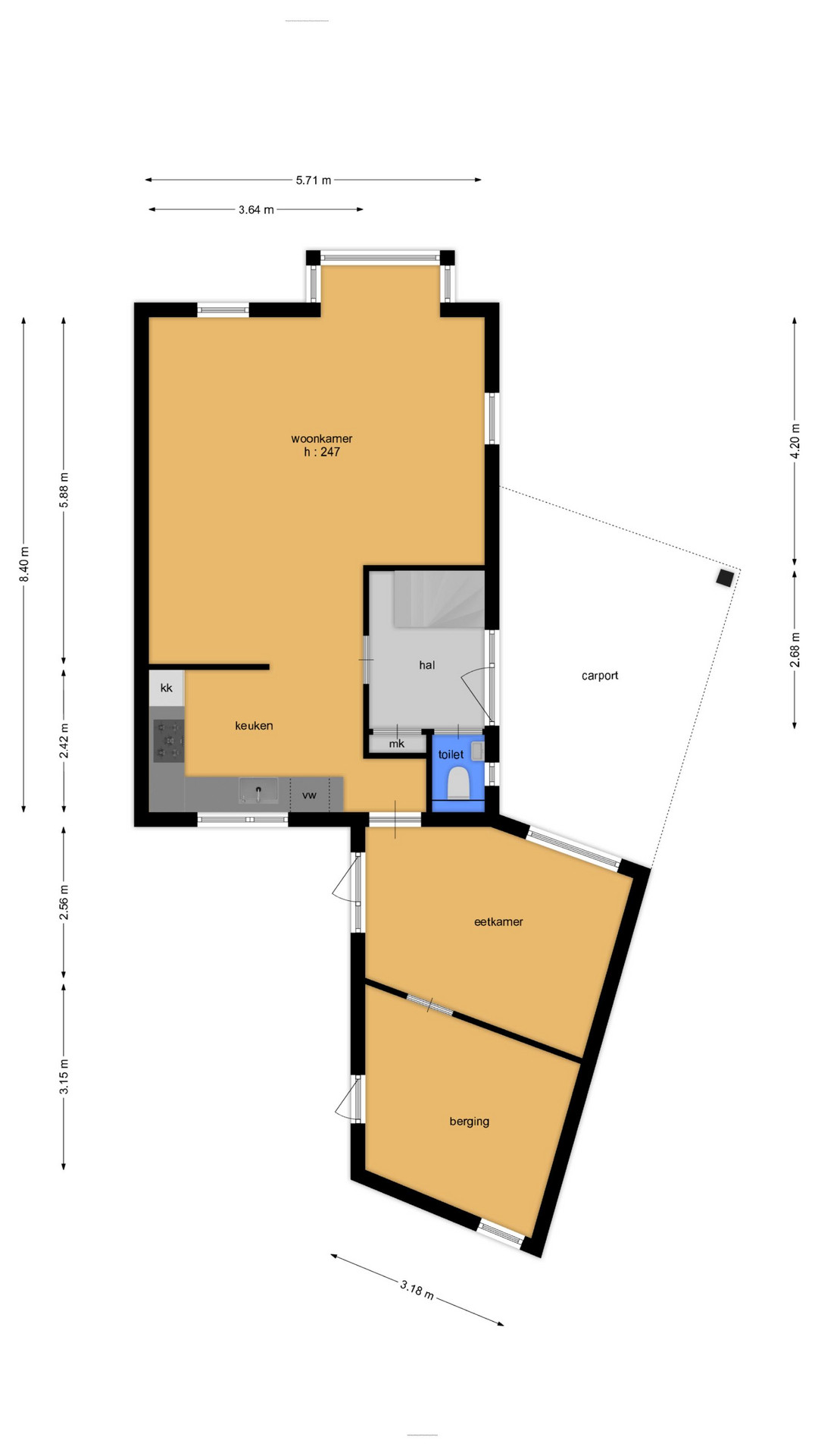 Heestereng 16 (plattegrond 1)