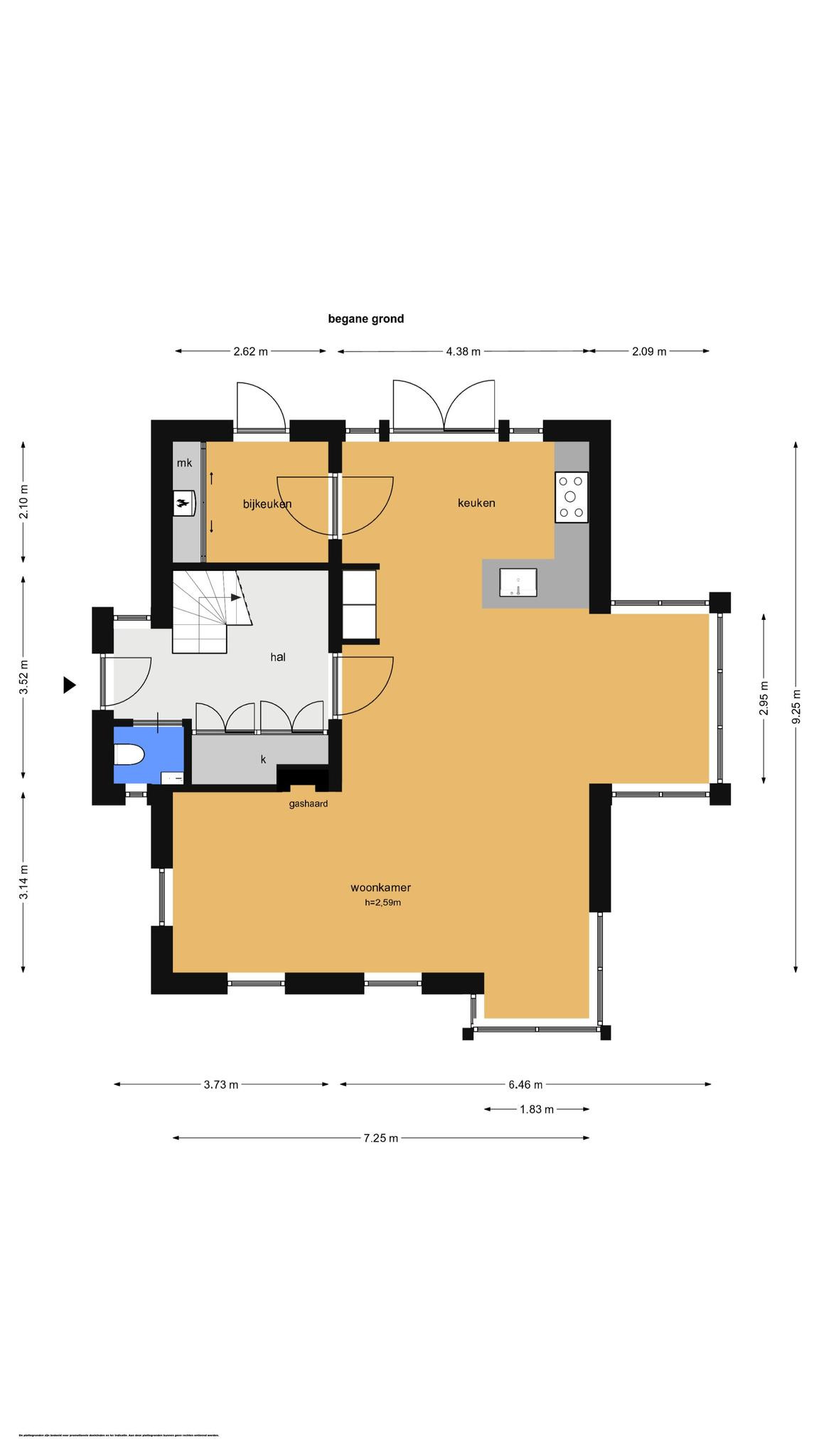 De Spil 25 (plattegrond 1)