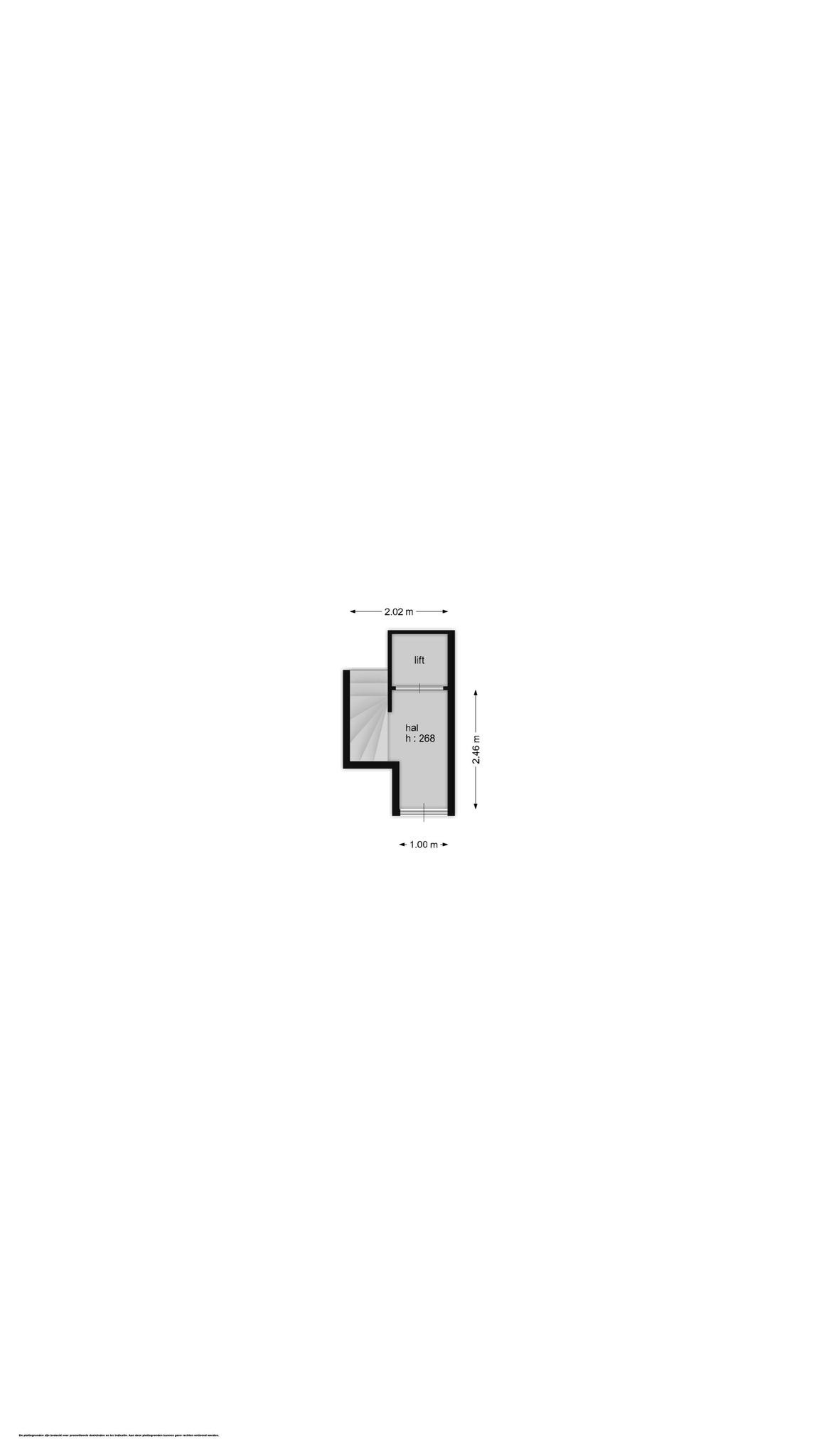 Jan van Schaffelaarstraat 14 &#8211; 01 (plattegrond 3)