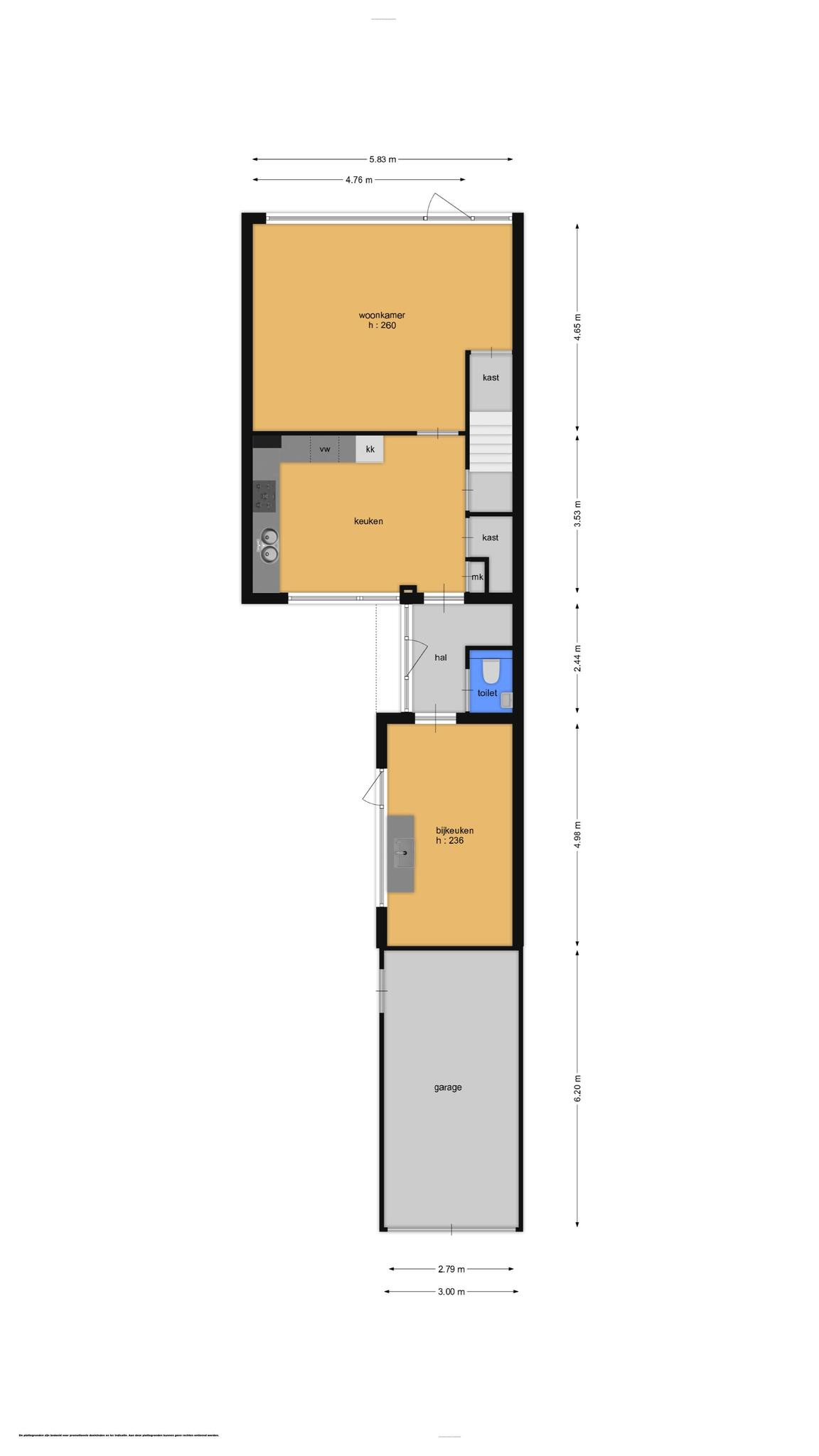 Doornenburg 12 (plattegrond 1)