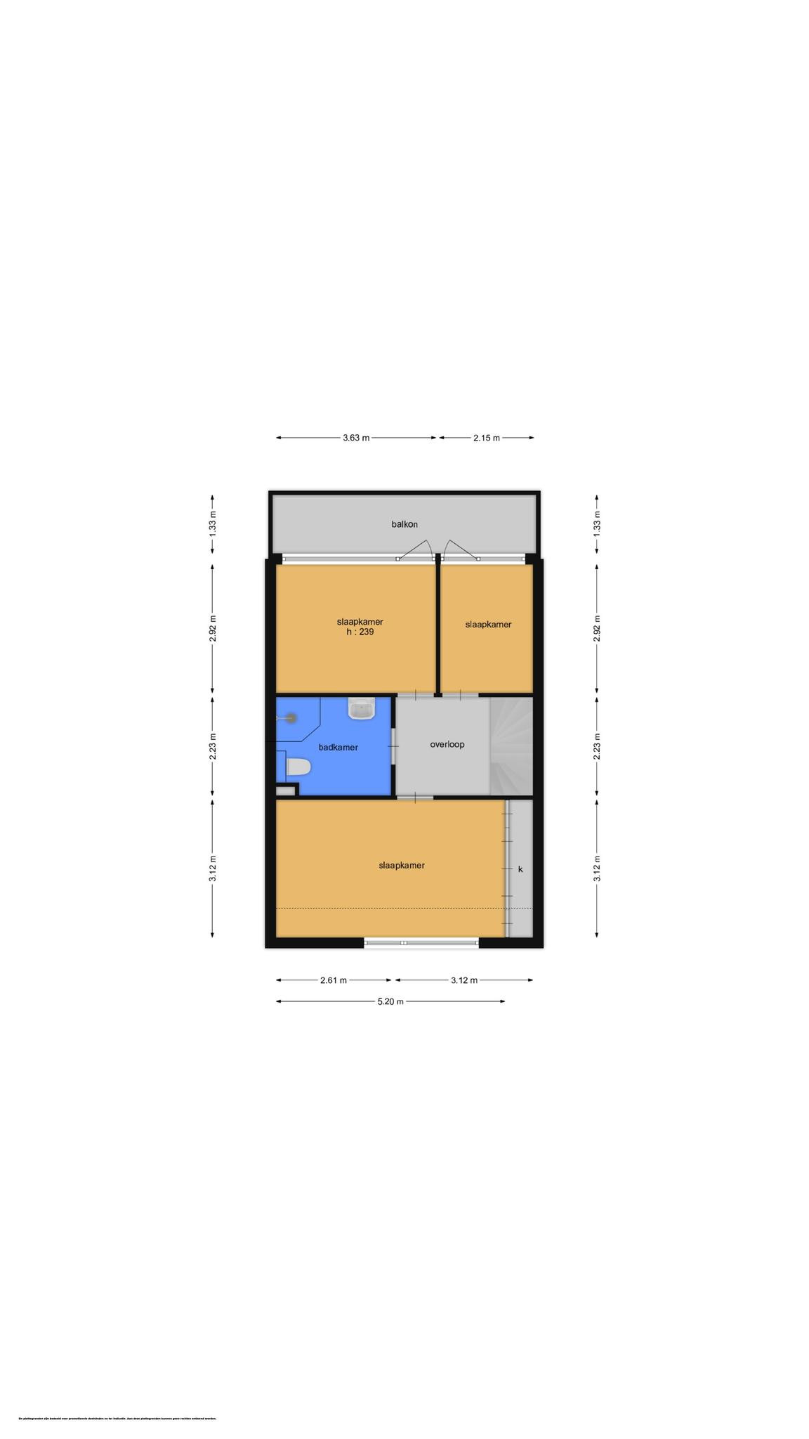 Doornenburg 12 (plattegrond 2)