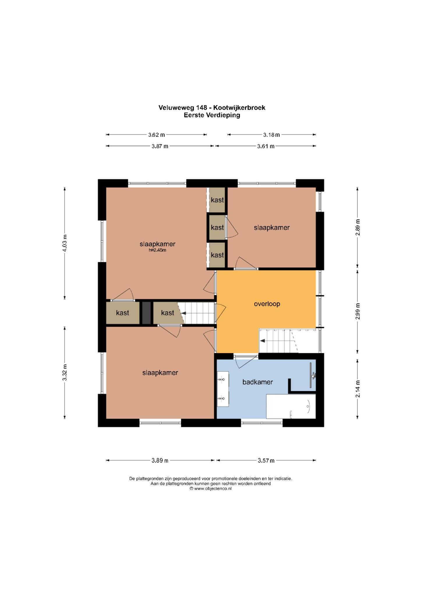 Veluweweg 148 (plattegrond 2)