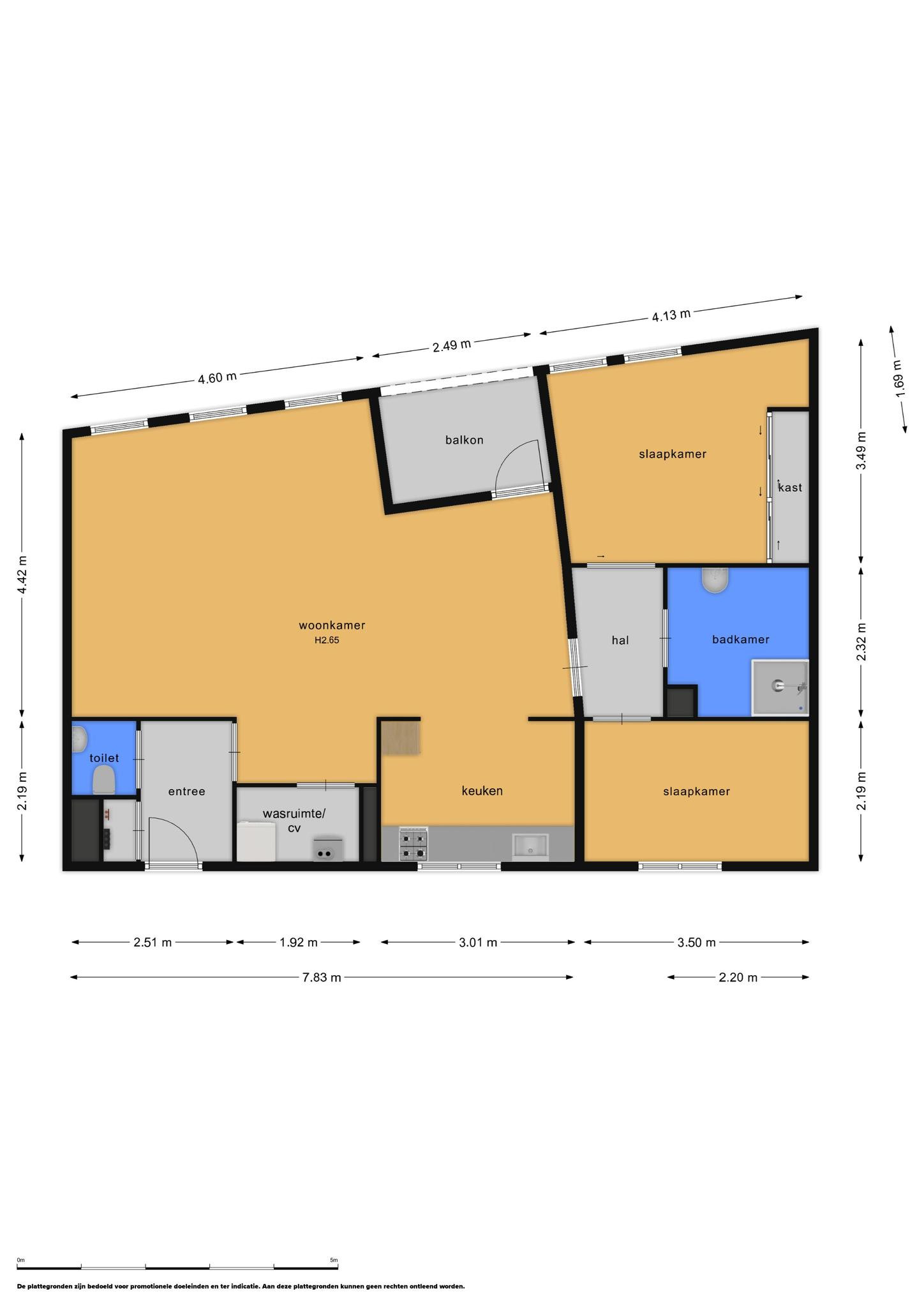 Nieuwstraat 3 (plattegrond 1)