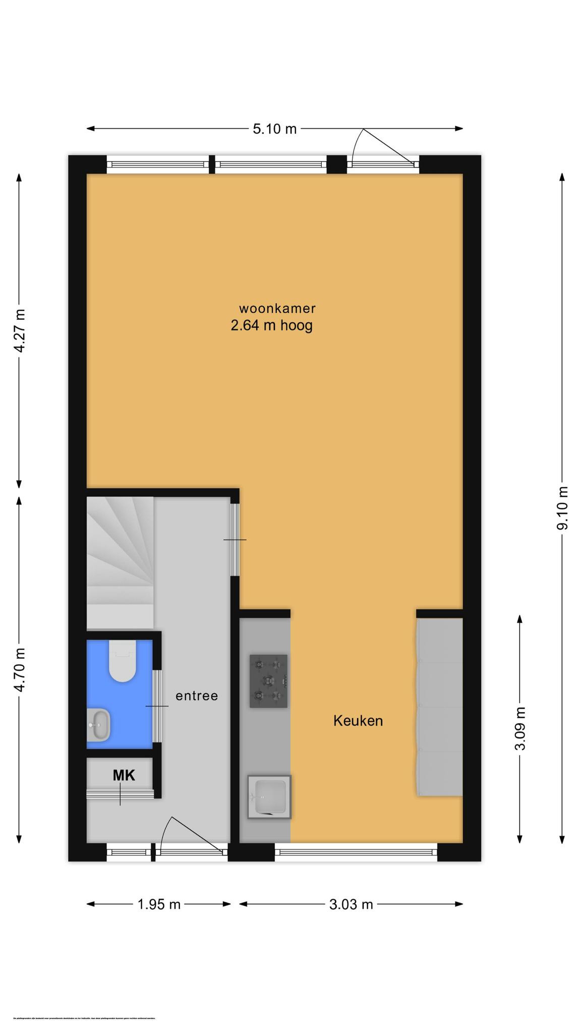Goudenstein 71 (plattegrond 1)