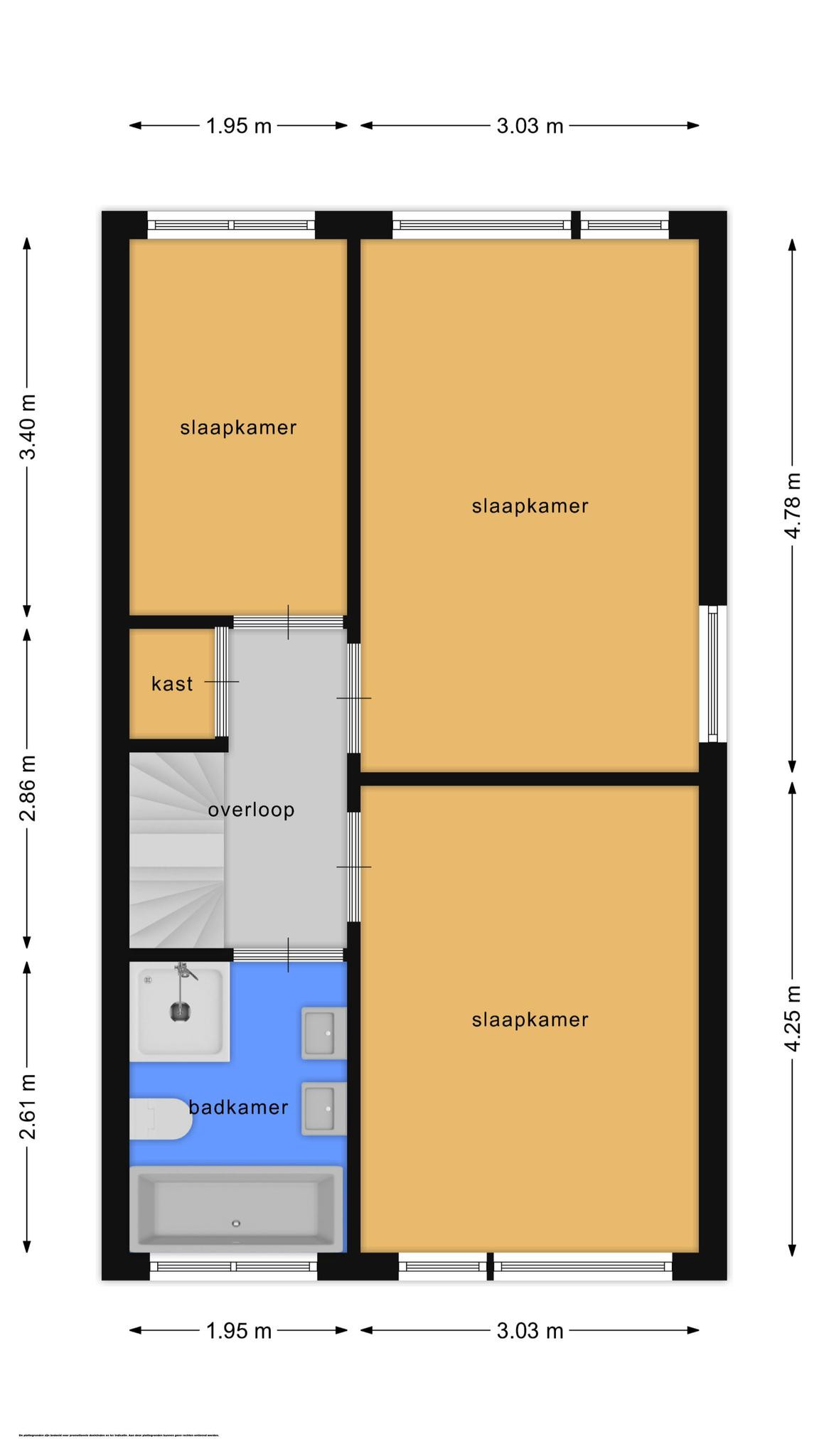 Goudenstein 71 (plattegrond 2)