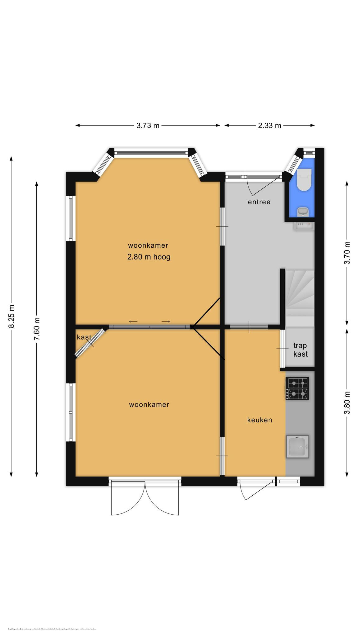 Bouwheerstraat 7 (plattegrond 1)