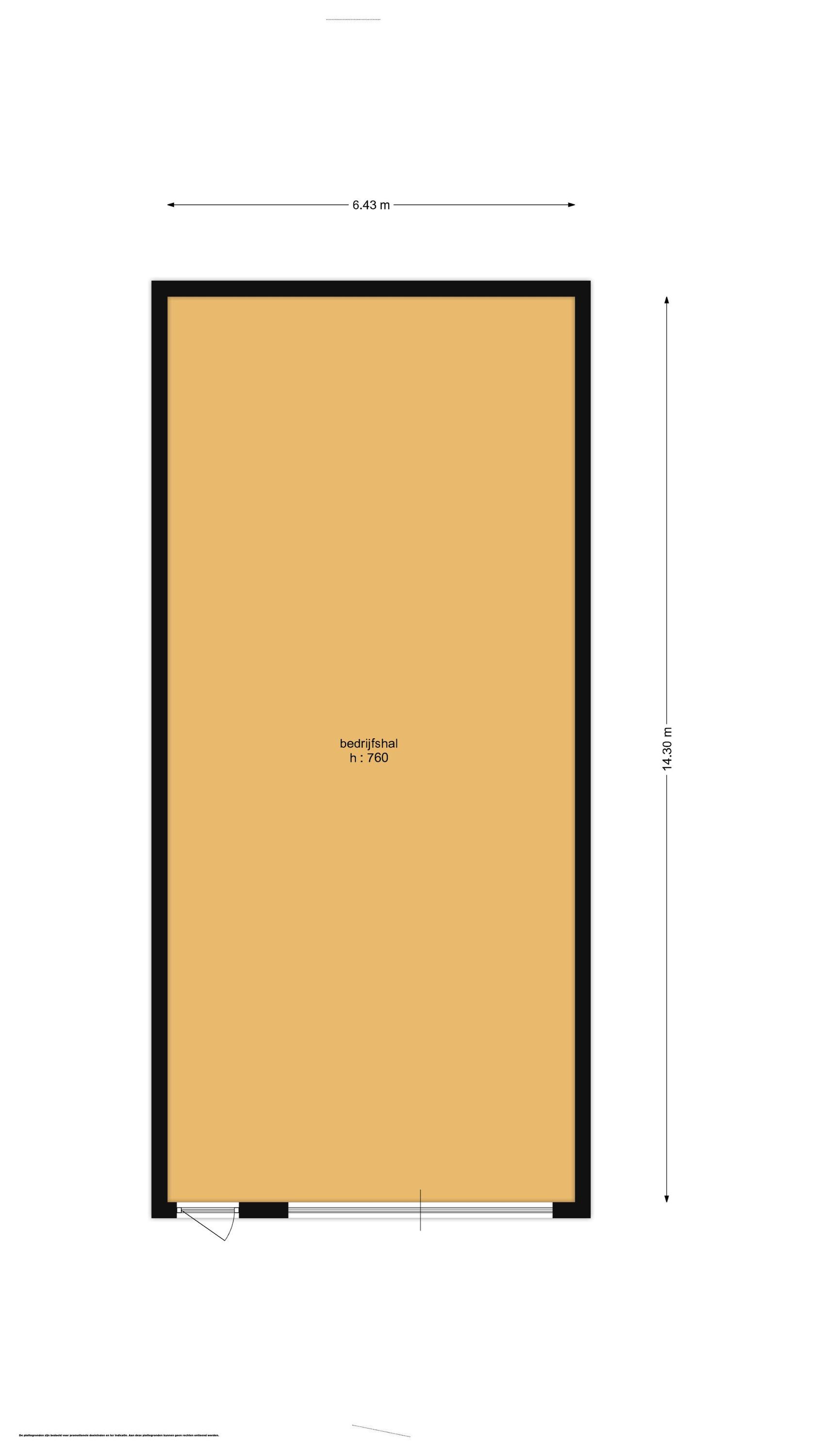 Anthonie Fokkerstraat 57 &#8211; J (plattegrond 1)