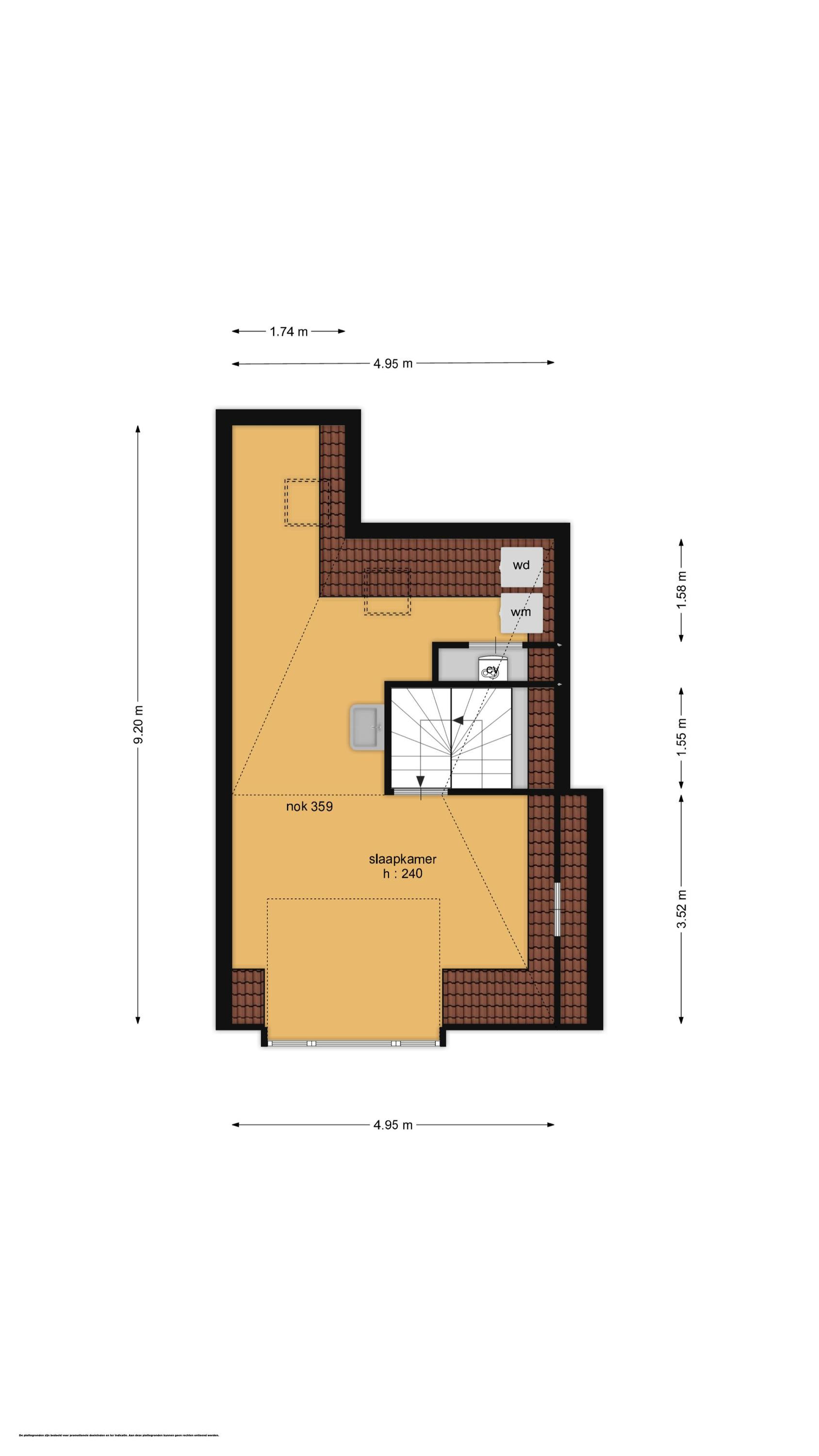 Schijndelaarlaan 74 (plattegrond 3)