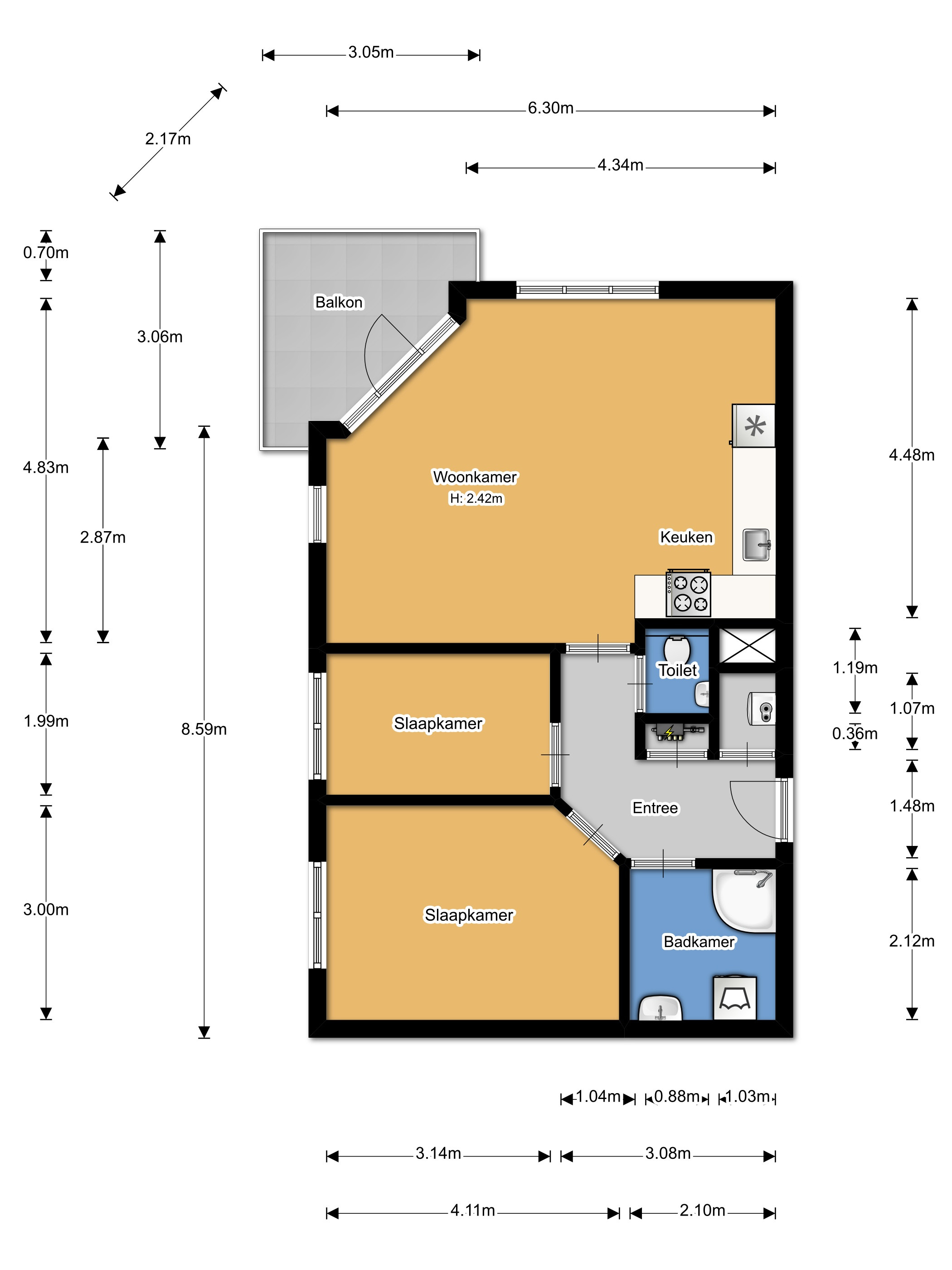 Boekweitakker 26 (plattegrond 1)