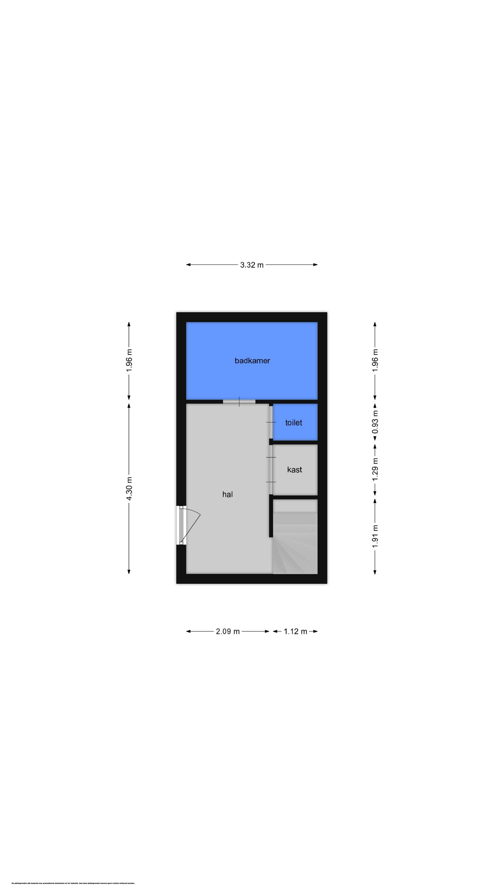 Dijkje 2 &#8211; B (plattegrond 2)