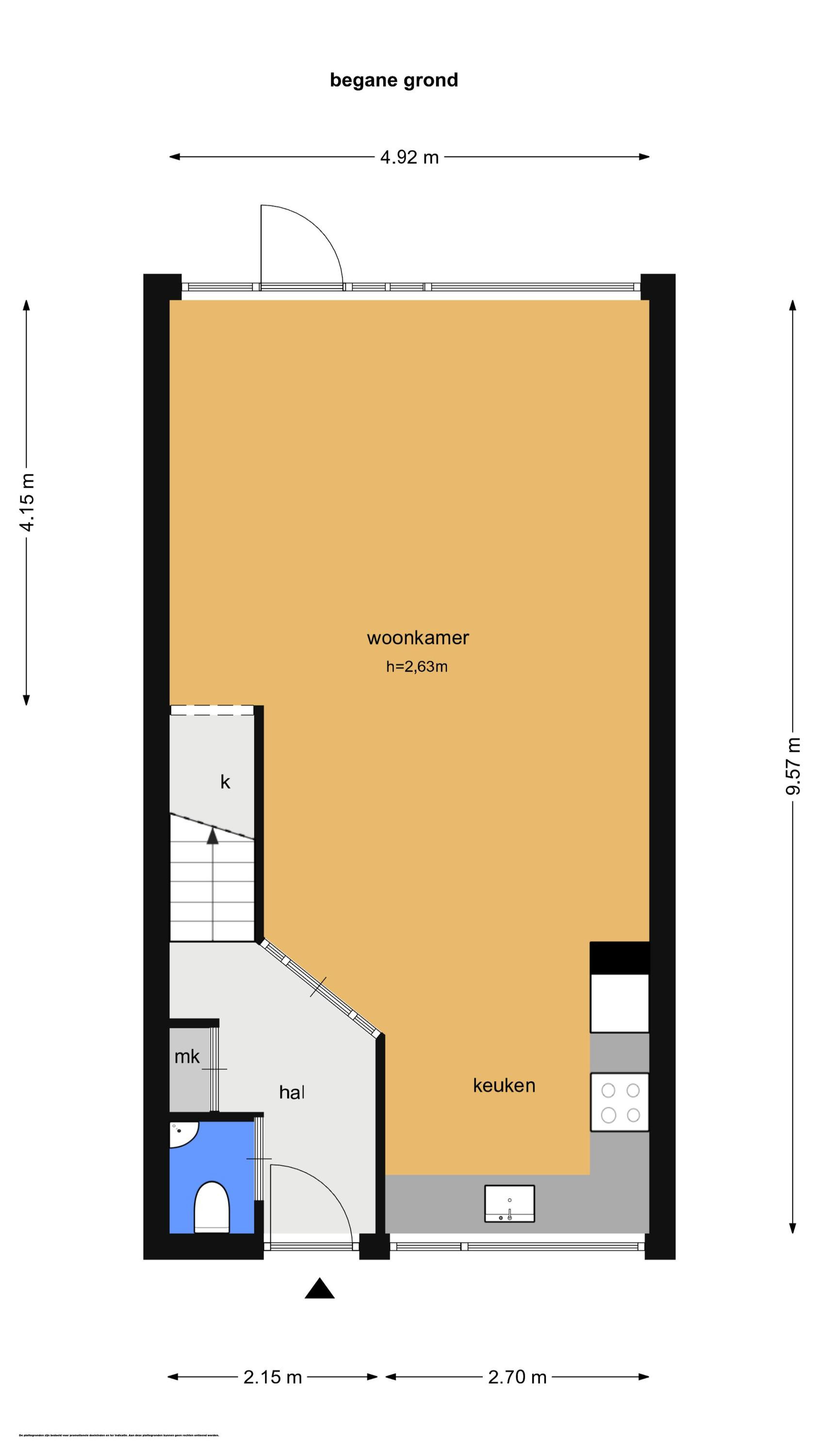 Nijenbeek 70 (plattegrond 1)