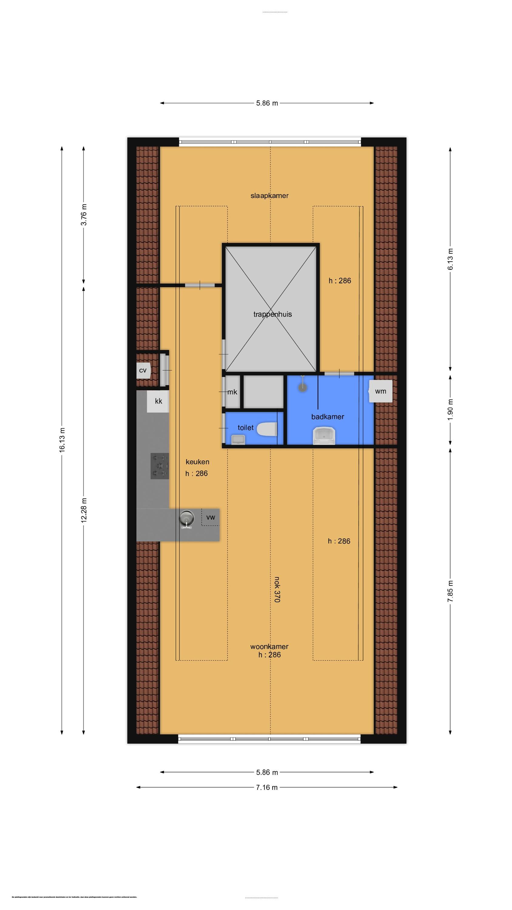 Van Wijnbergenlaan 10 &#8211; G (plattegrond 1)