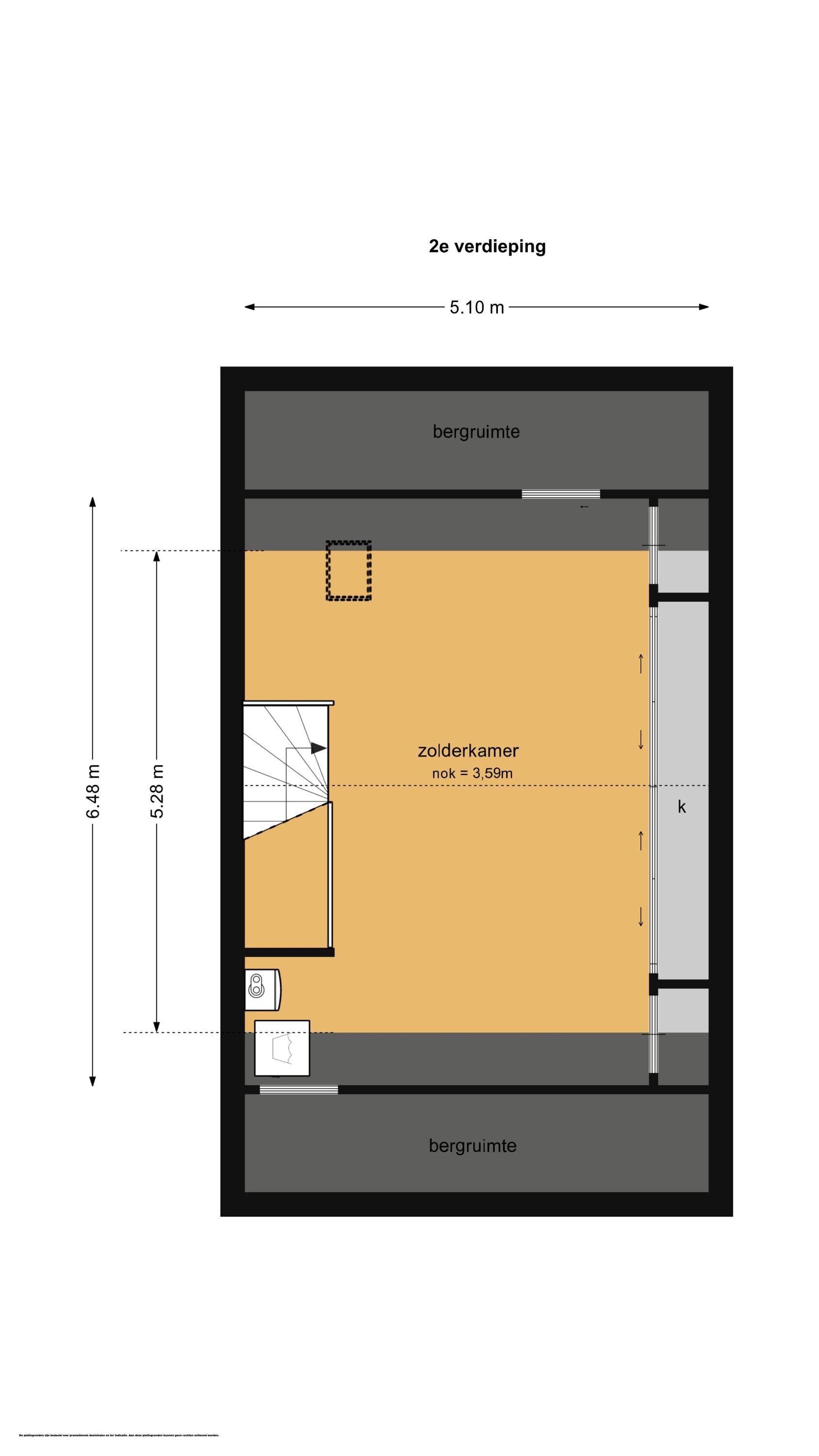 Zijdehoenderlaan 4 (plattegrond 3)