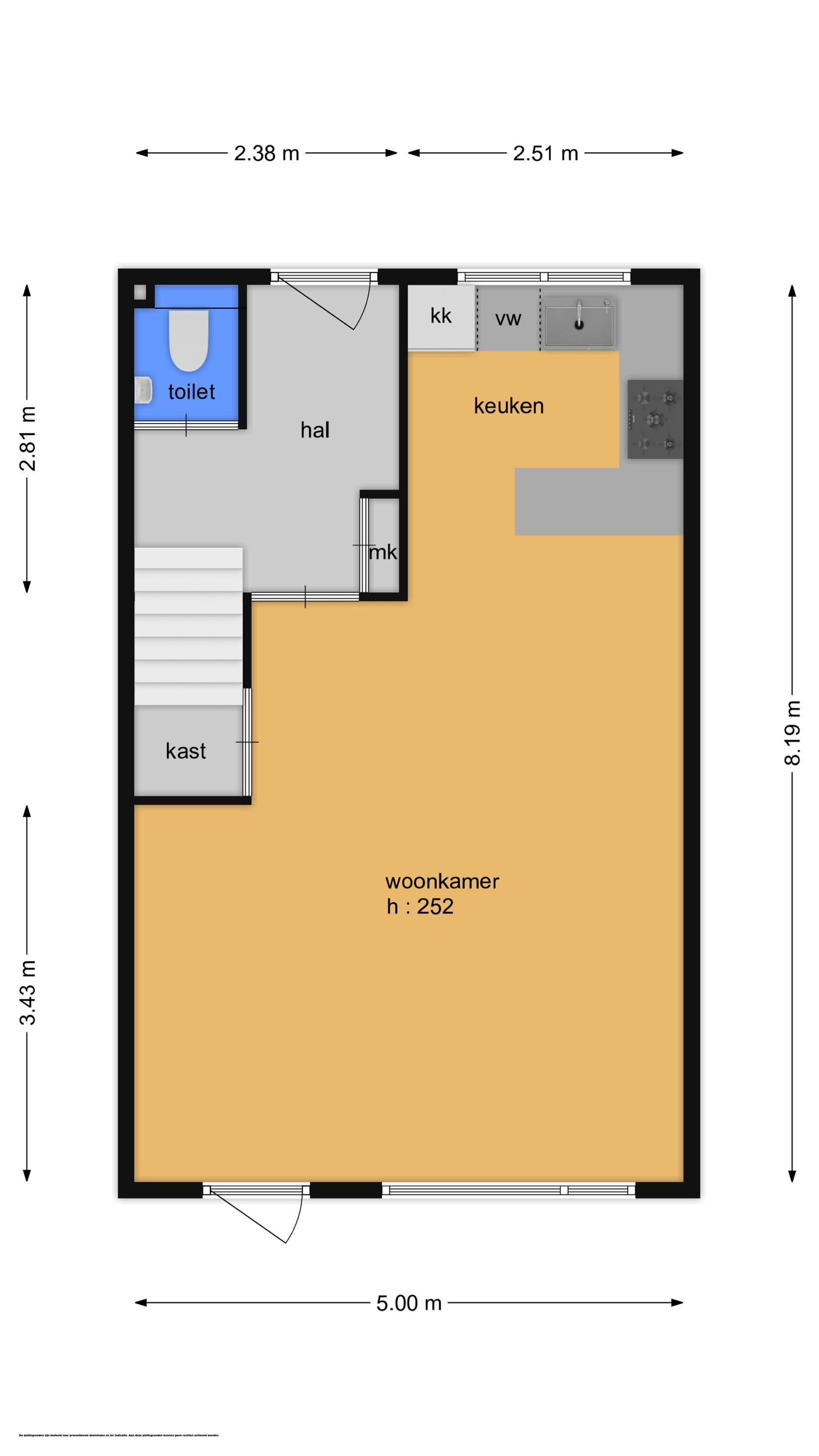 Patrijzenhof 19 (plattegrond 3)