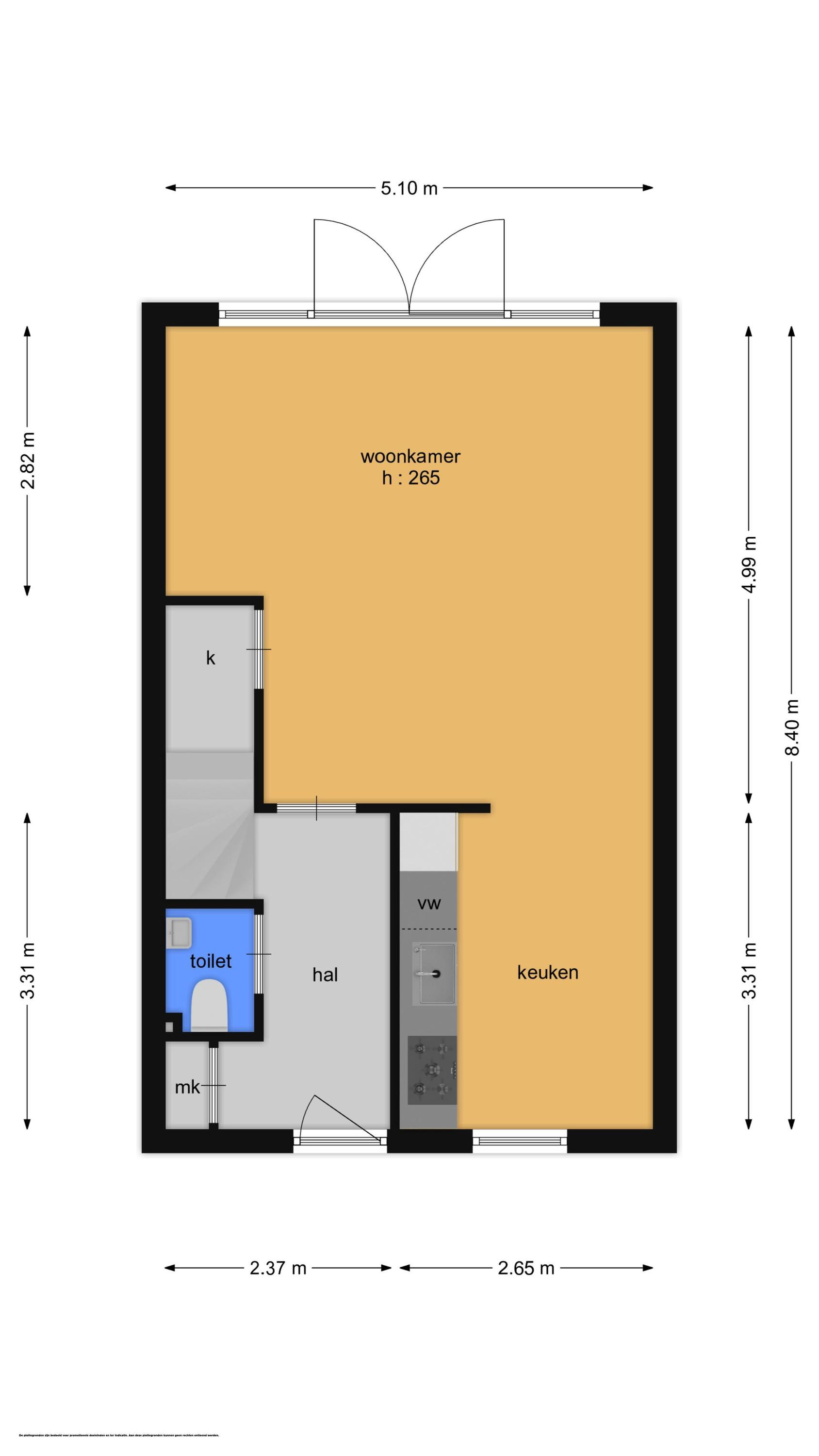 Tijsselinglaan 60 (plattegrond 1)