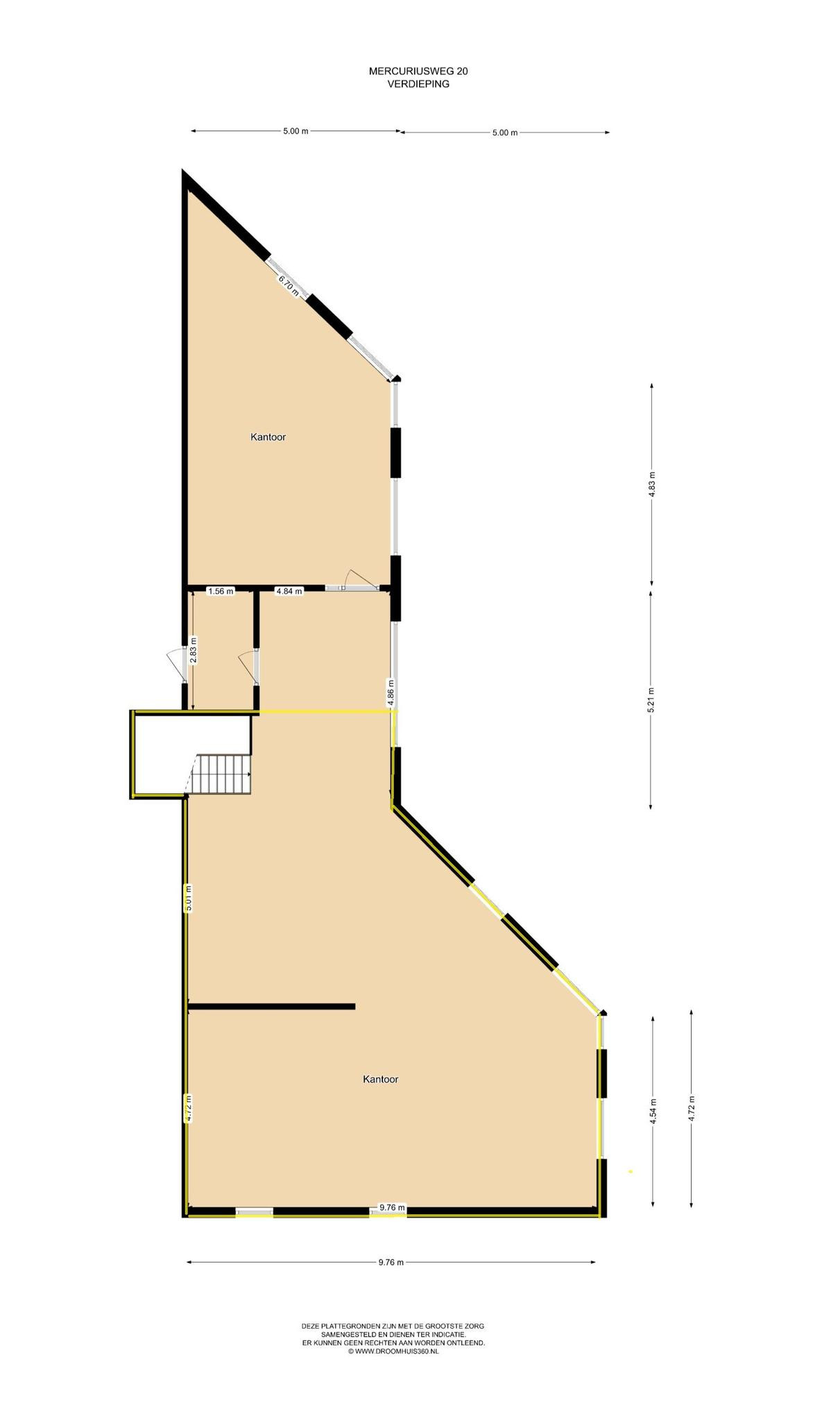 Mercuriusweg 20 (plattegrond 1)