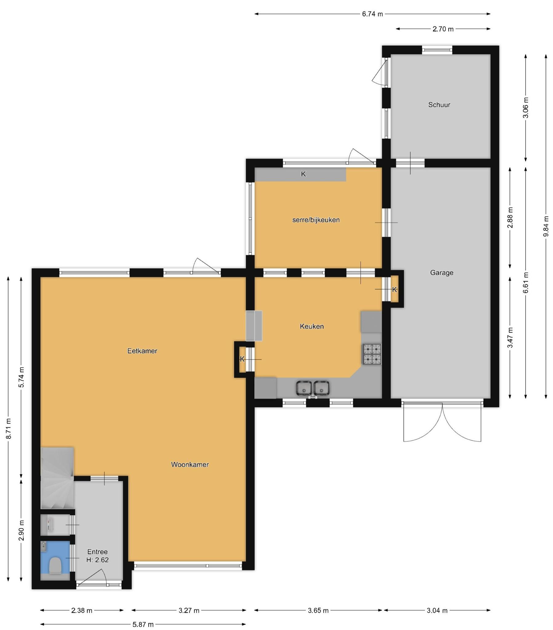 Graaf van Lyndenlaan 59 (plattegrond 1)