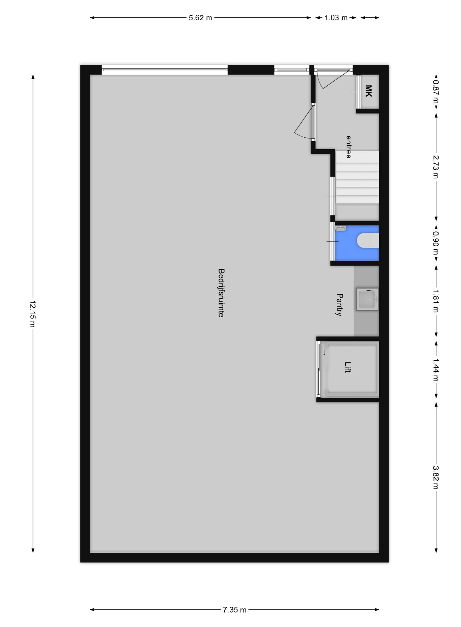 Verlengde Parallelweg 4 &#8211; 24 (plattegrond 1)