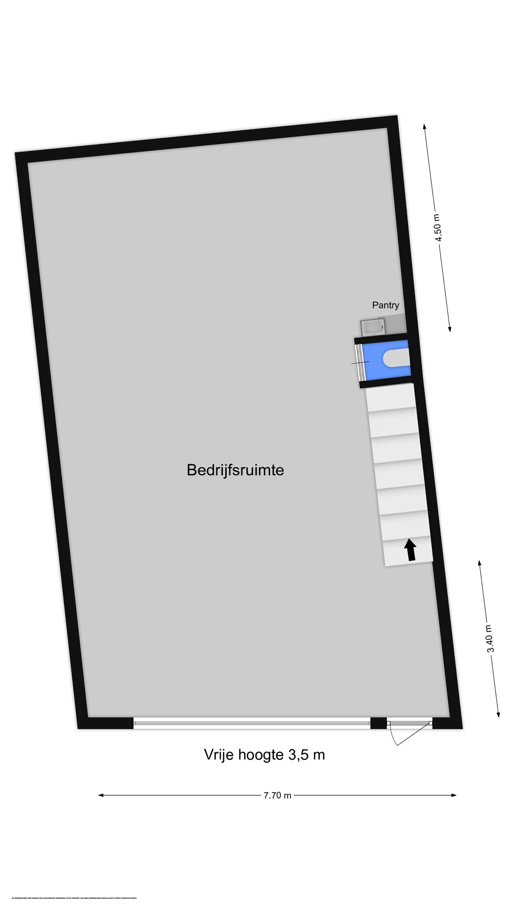 Anthonie Fokkerstraat 57 &#8211; R (plattegrond 1)