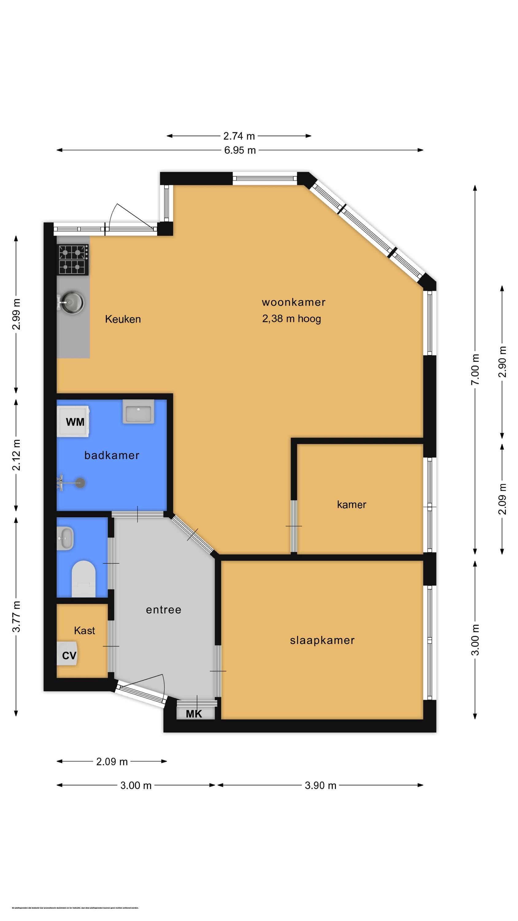 Tarweakker 26 (plattegrond 1)