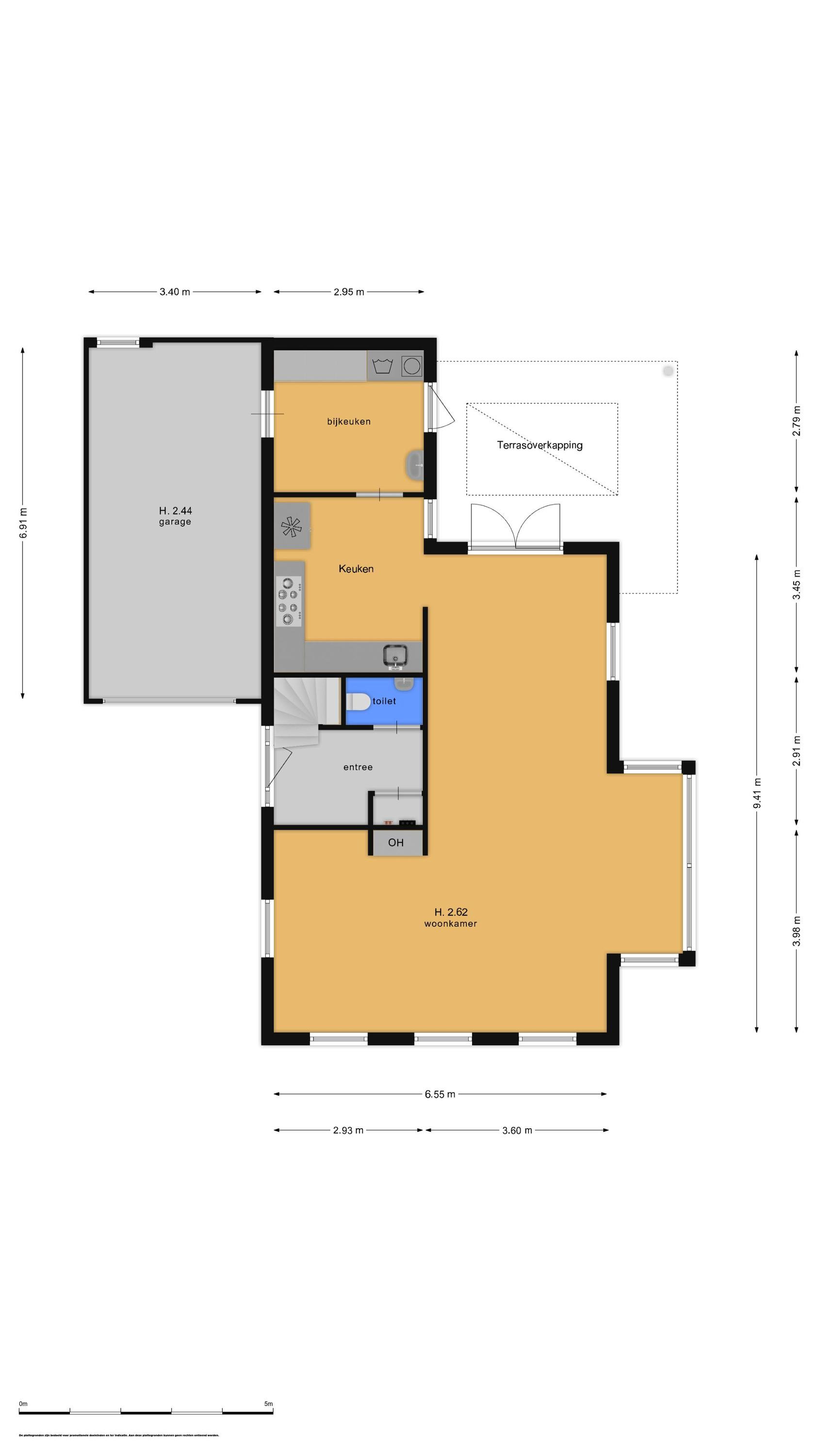 Wethouder van Hekezenlaan 13 (plattegrond 1)