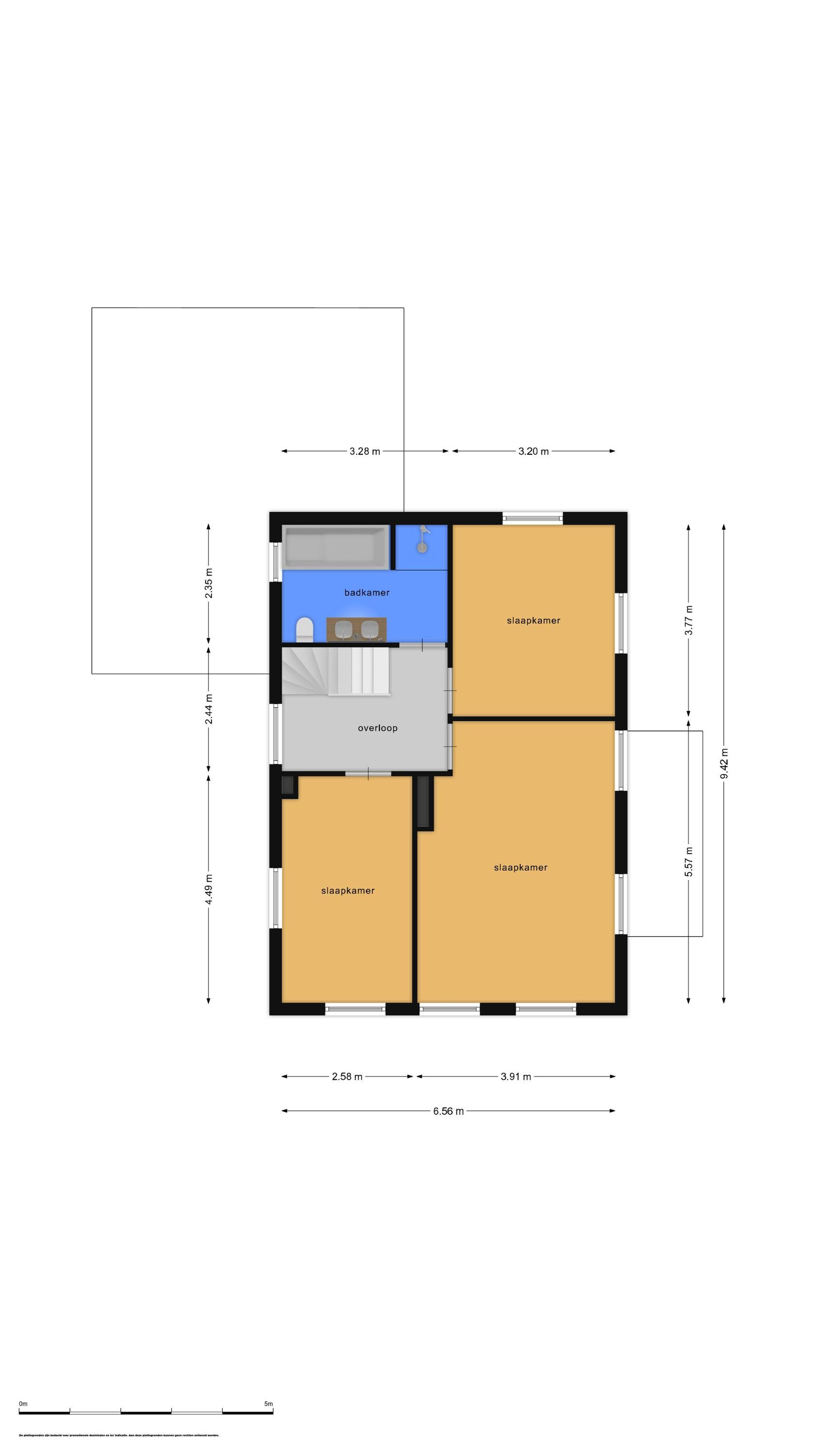 Wethouder van Hekezenlaan 13 (plattegrond 2)