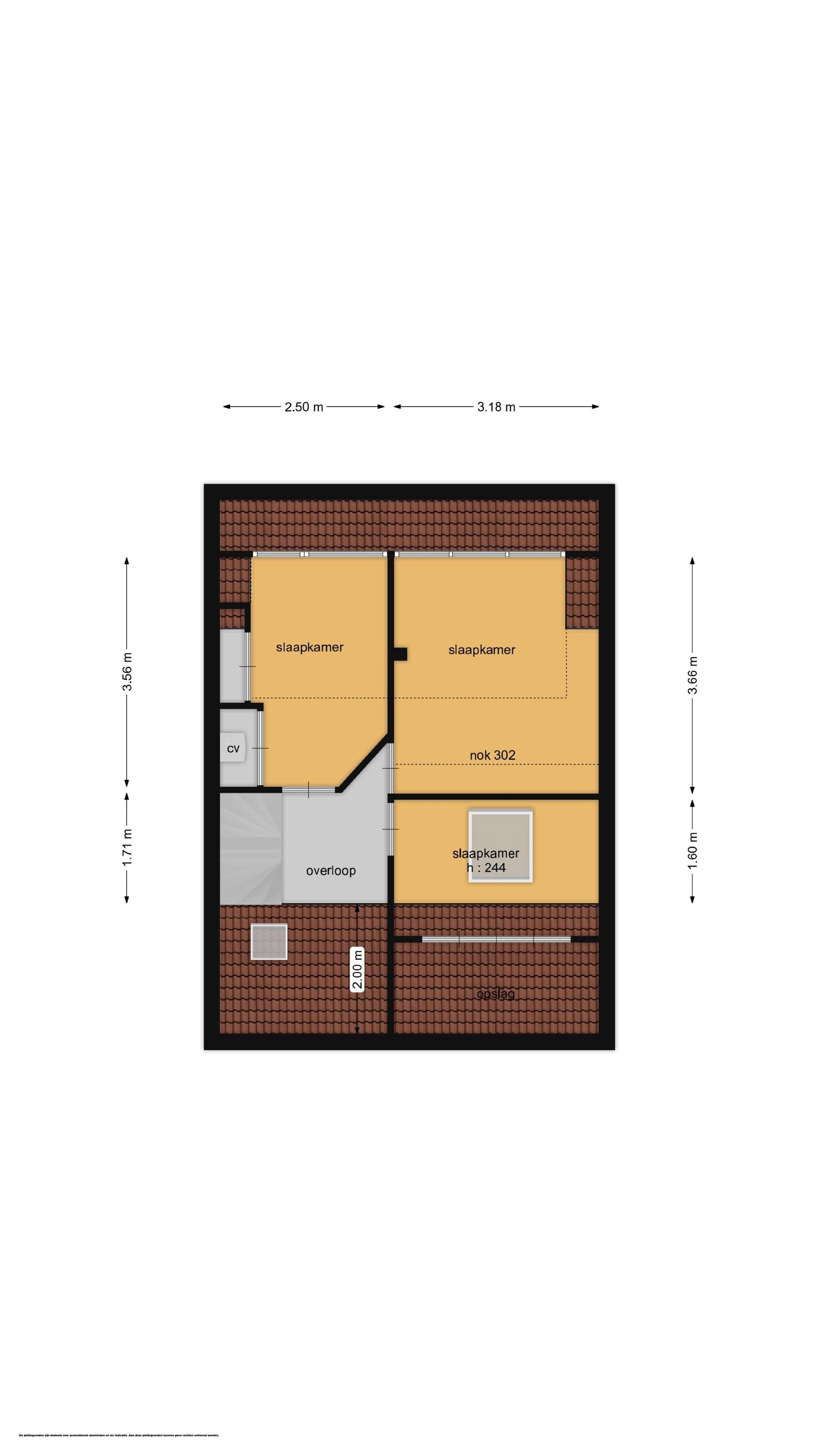 Iepenhof 15 (plattegrond 3)