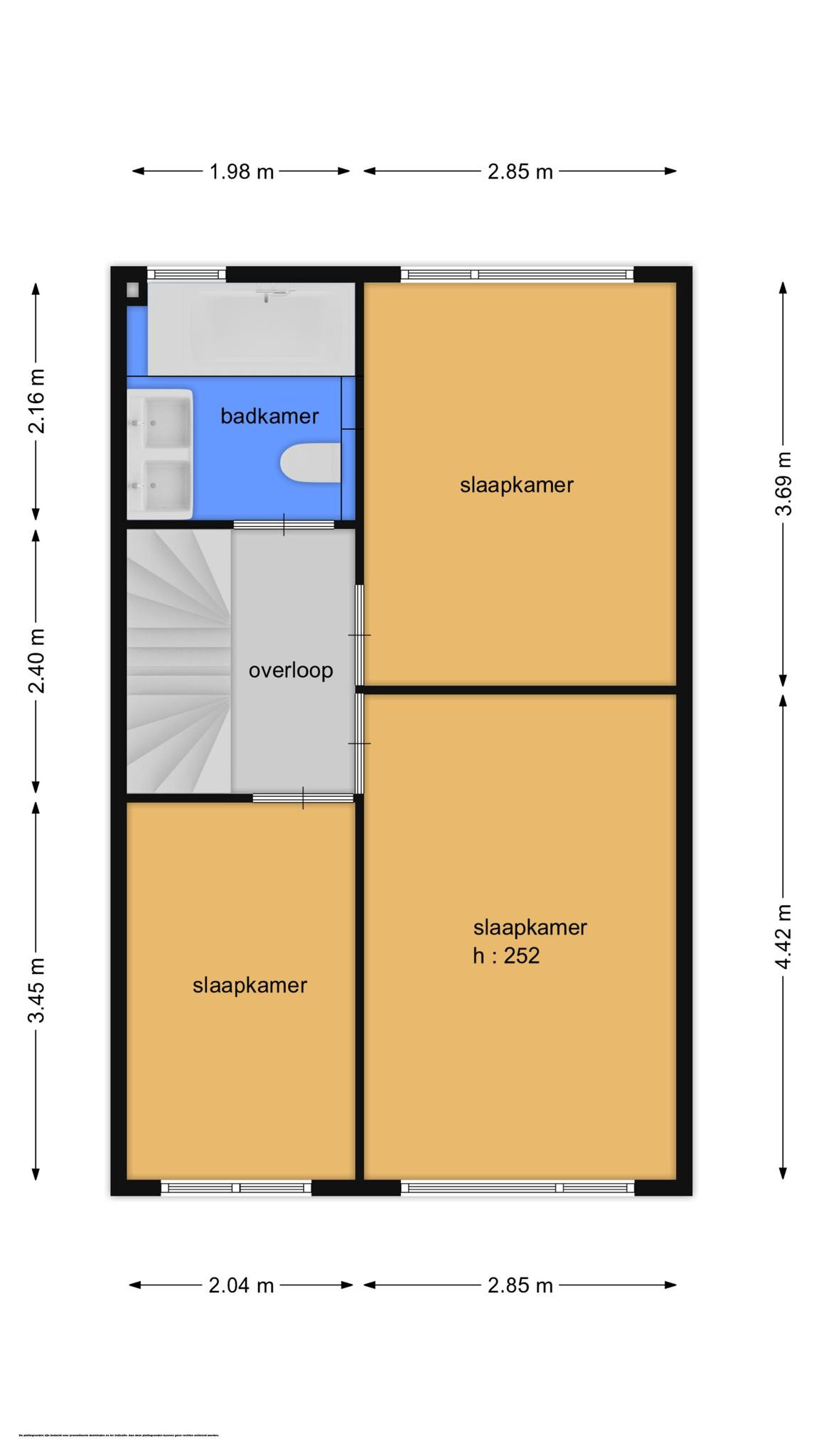 Patrijzenhof 19 (plattegrond 2)