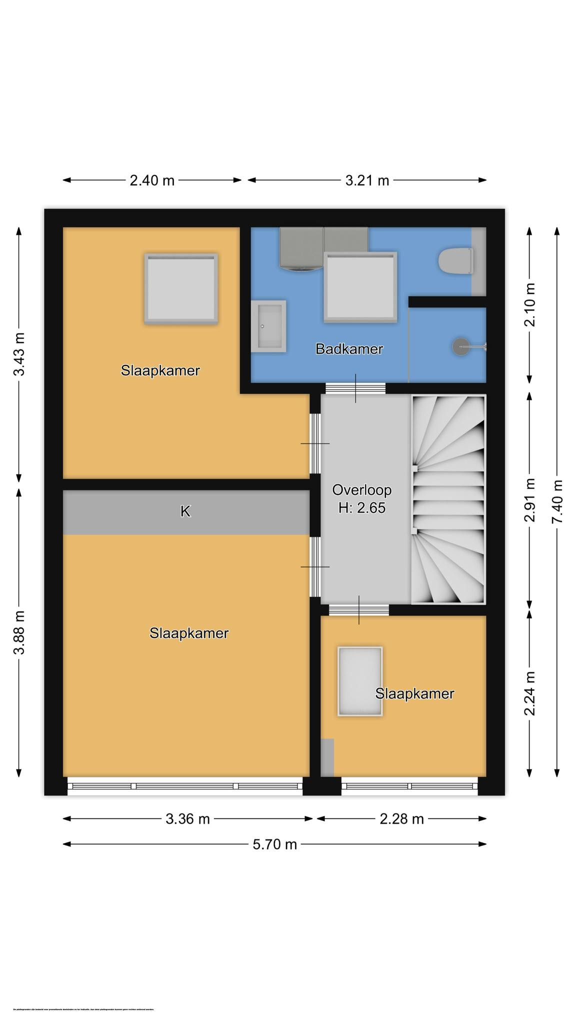 Hoevedorp 23 (plattegrond 2)