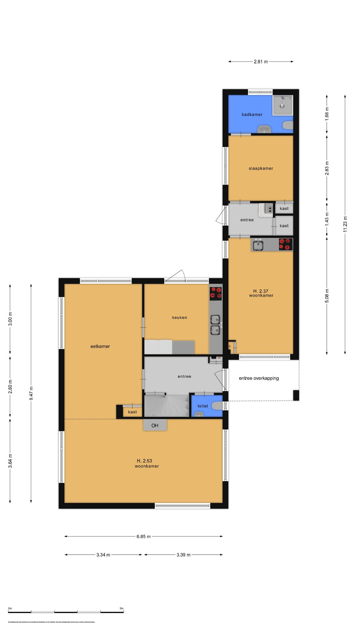 Livingstonestraat 43 (plattegrond 1)