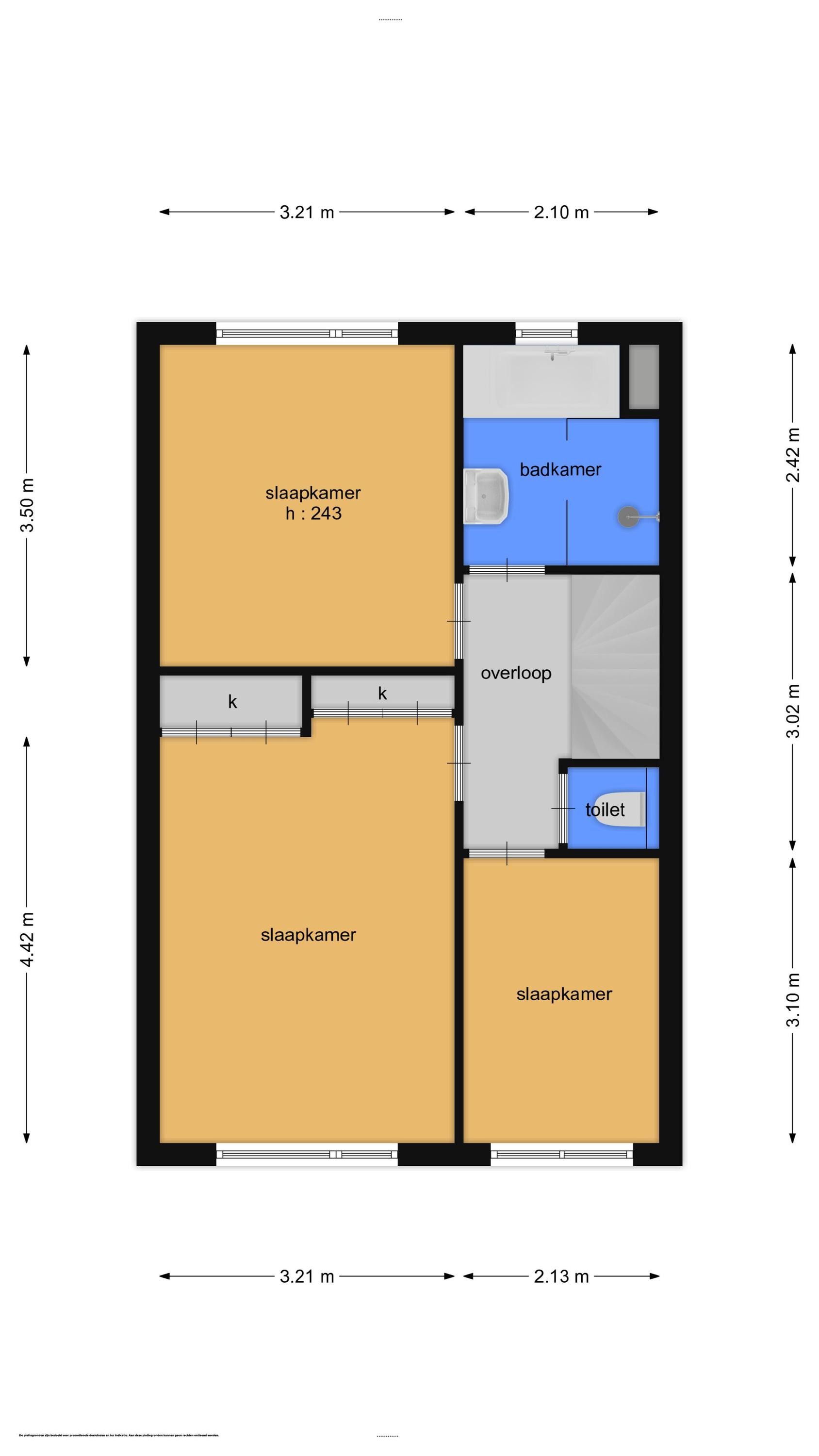 Van Breugelplantsoen 40 (plattegrond 2)